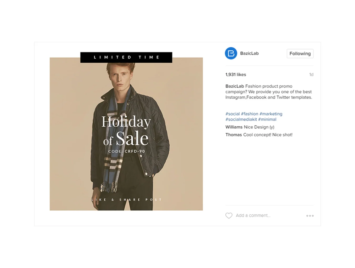 Rero Fashion Social Media Kit 3