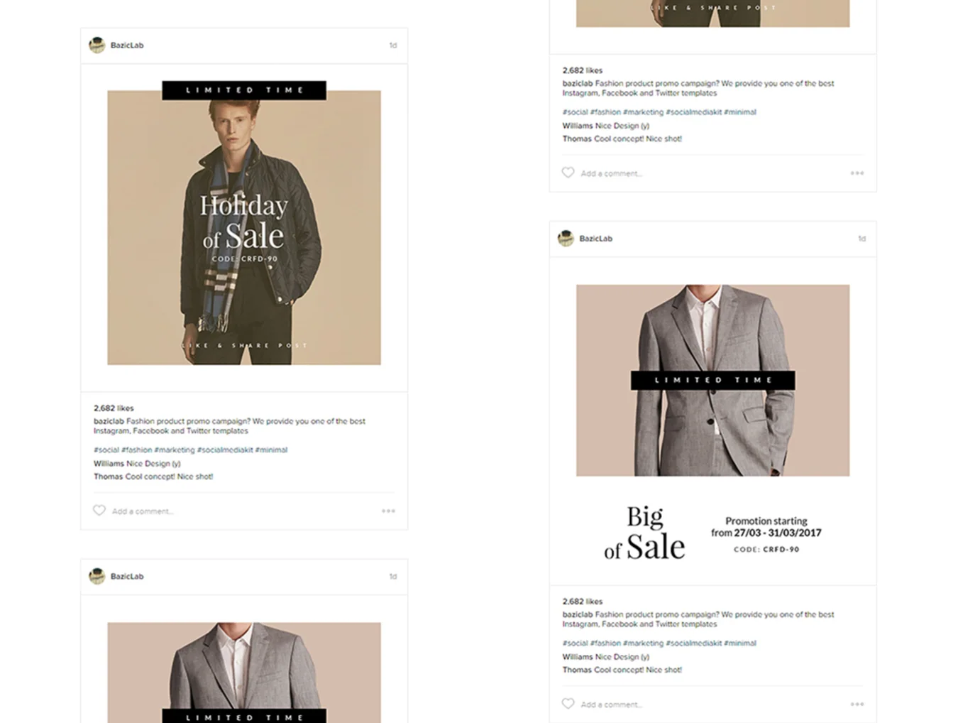 Rero Fashion Social Media Kit 4