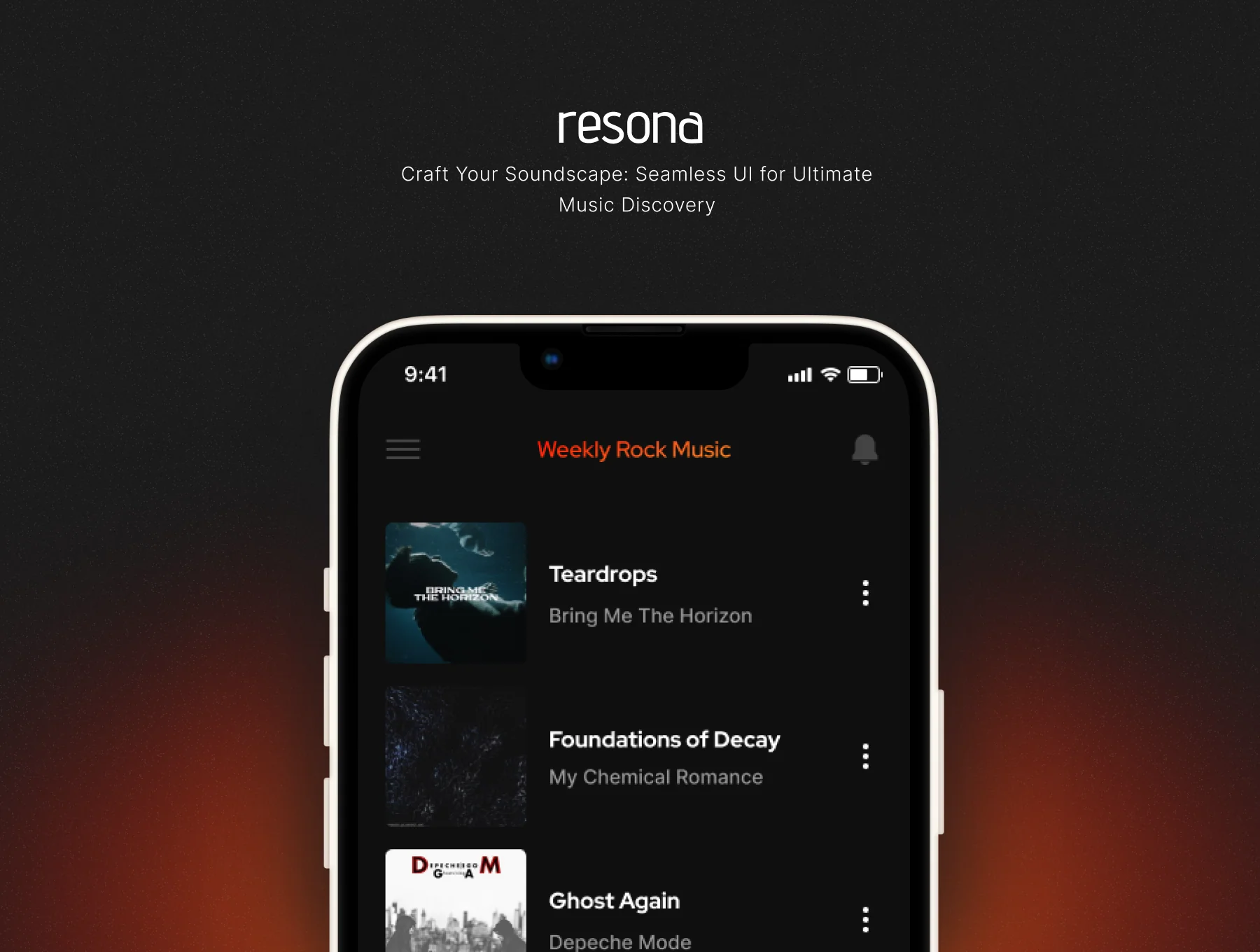 Resona - Music Streaming App UI Kit 2