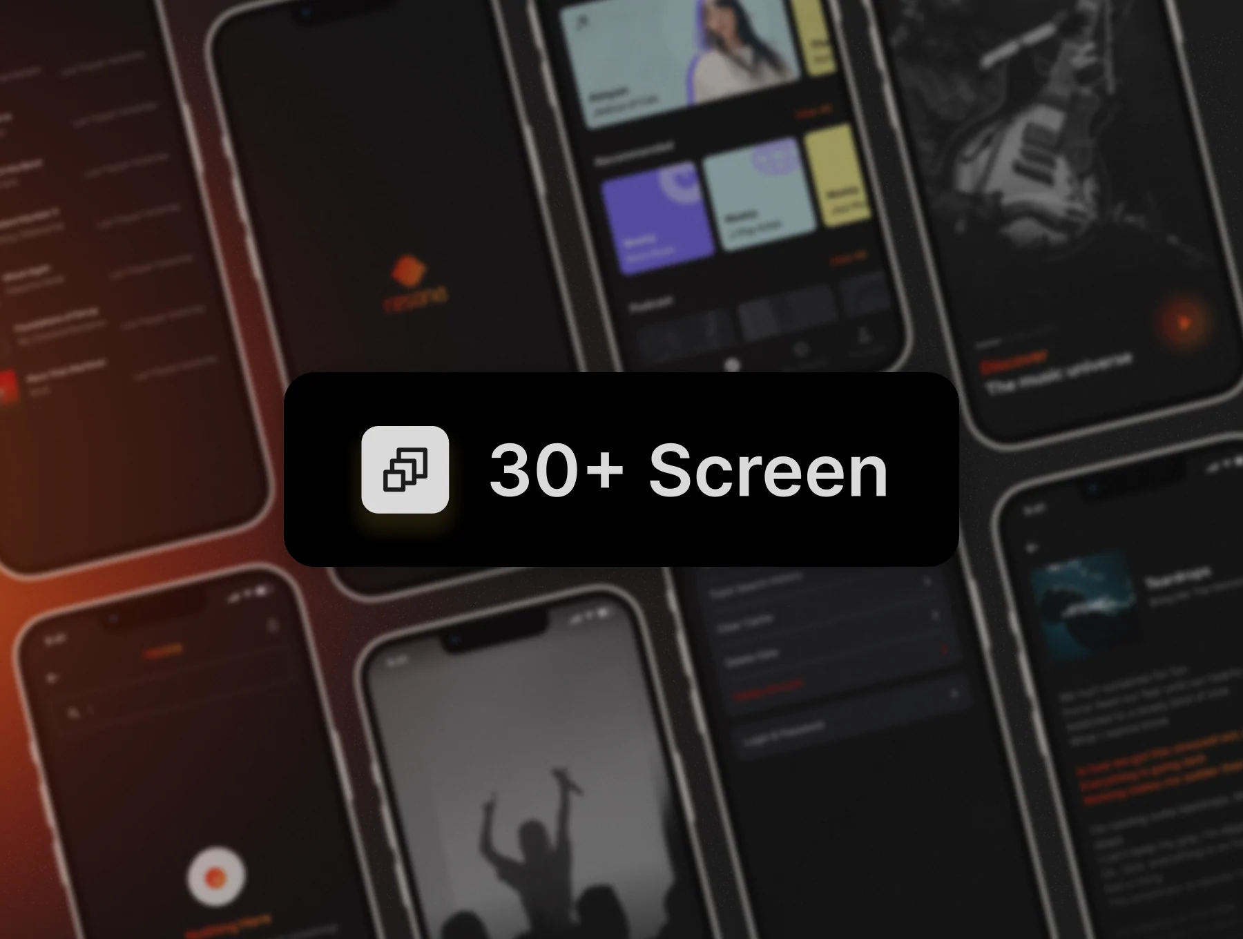 Resona - Music Streaming App UI Kit 3