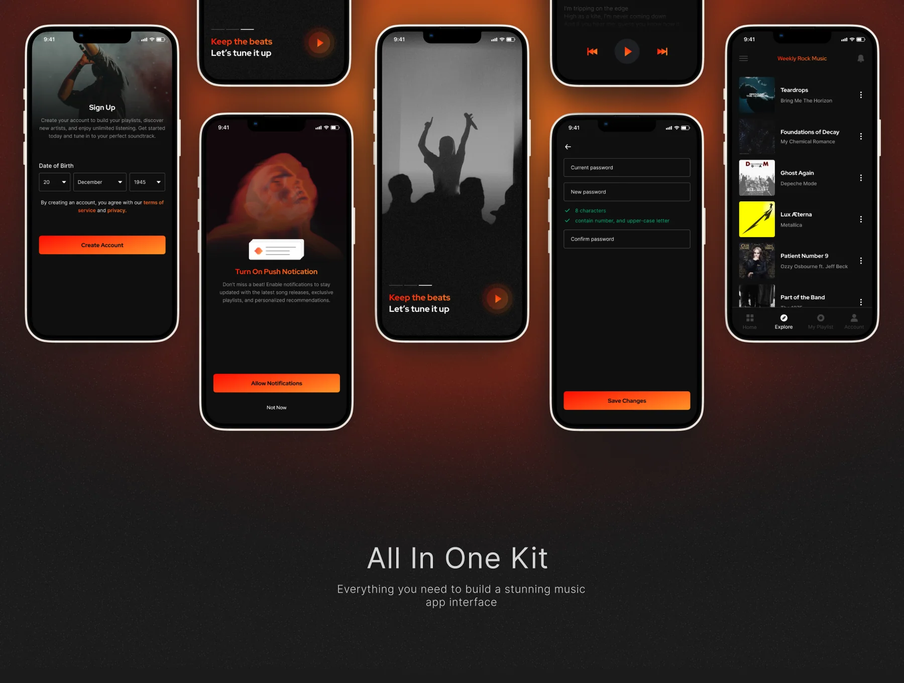 Resona - Music Streaming App UI Kit 7