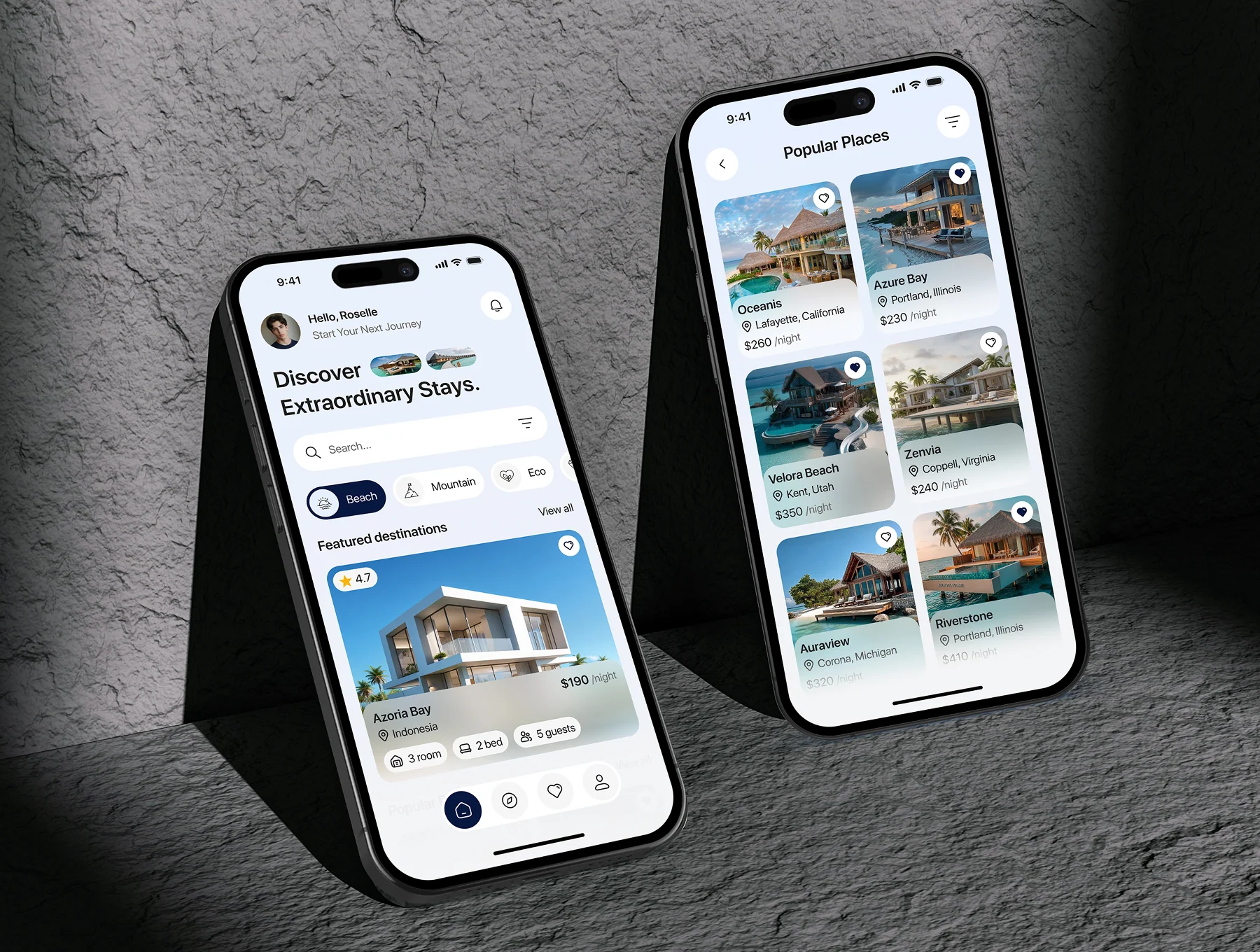 Resortly - Online Resort Booking App UI Kit 7