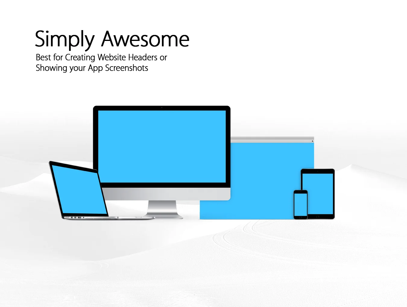 Responsive Showcase Mockups