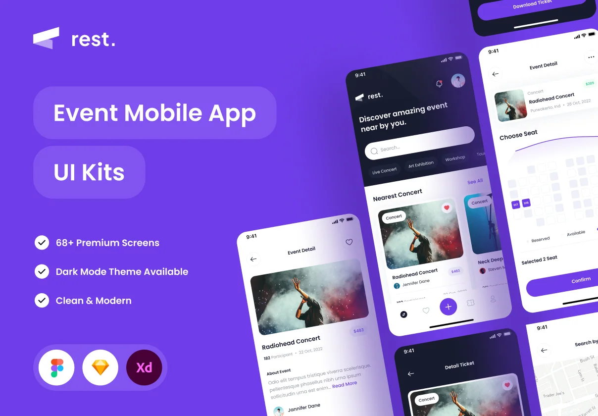 rest. - Event Mobile App