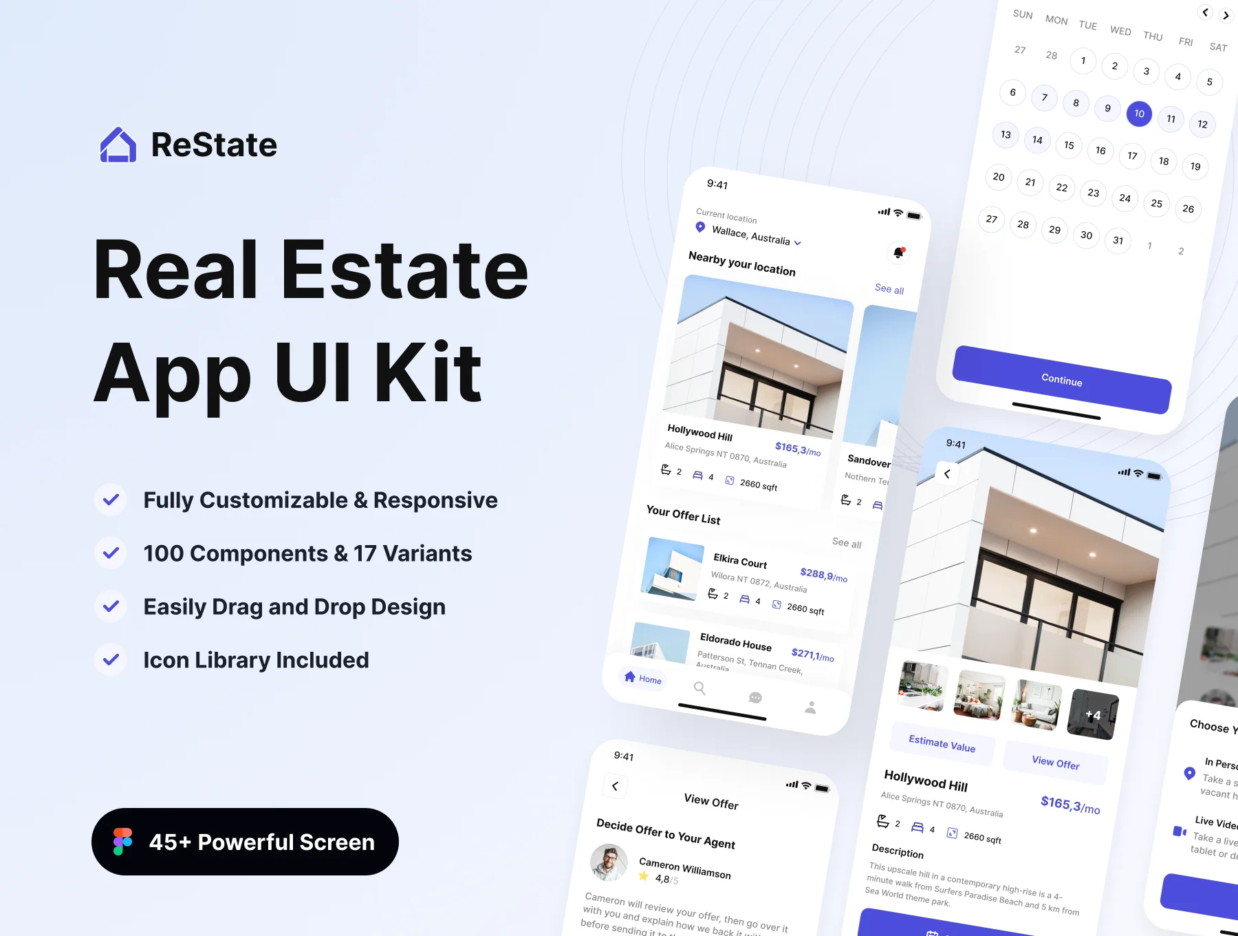 Restate - Real Estate Mobile App