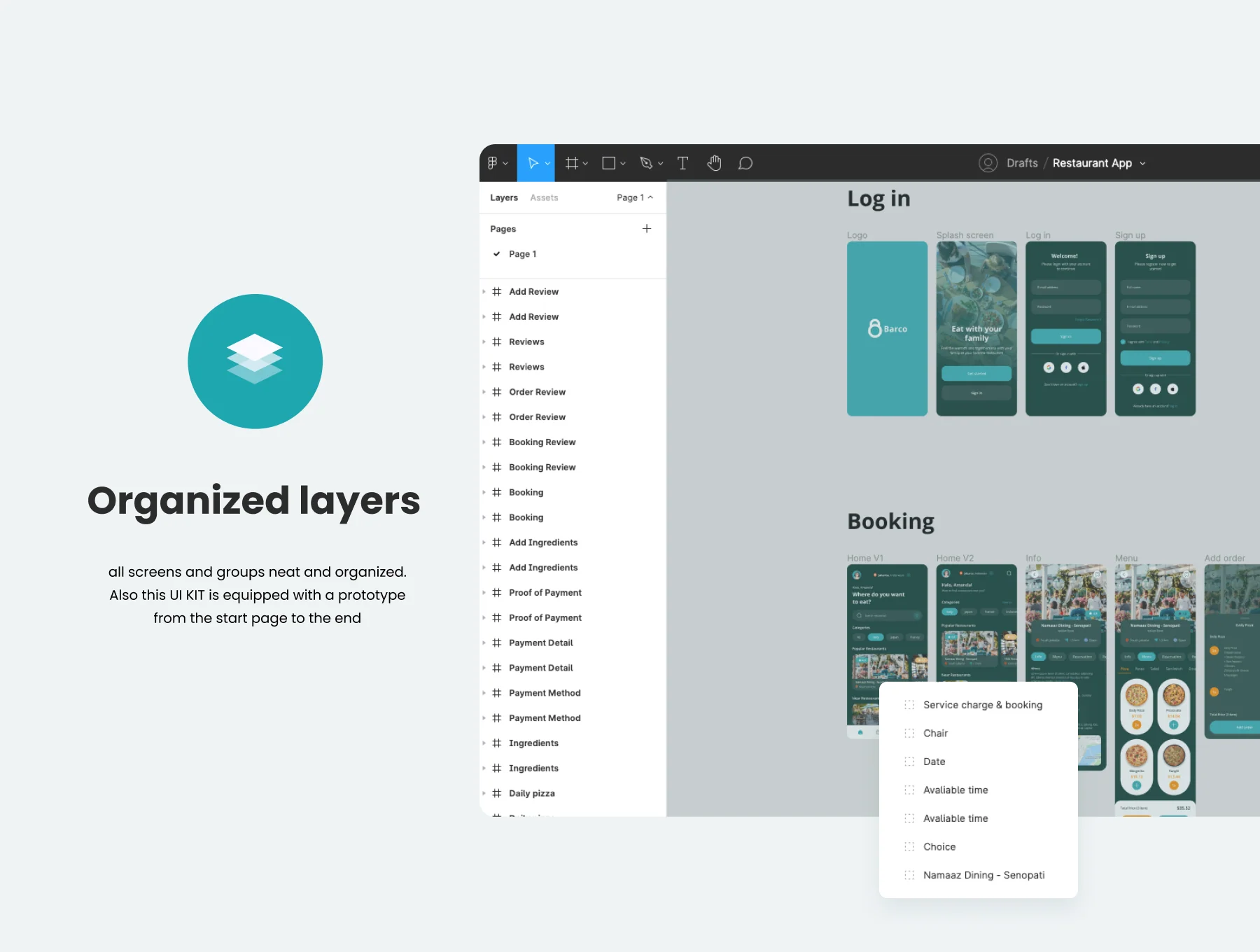 Restaurant Food App UI Kit 4