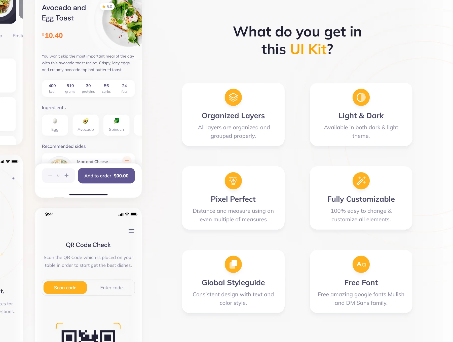 Restaurant Smart menu 2
