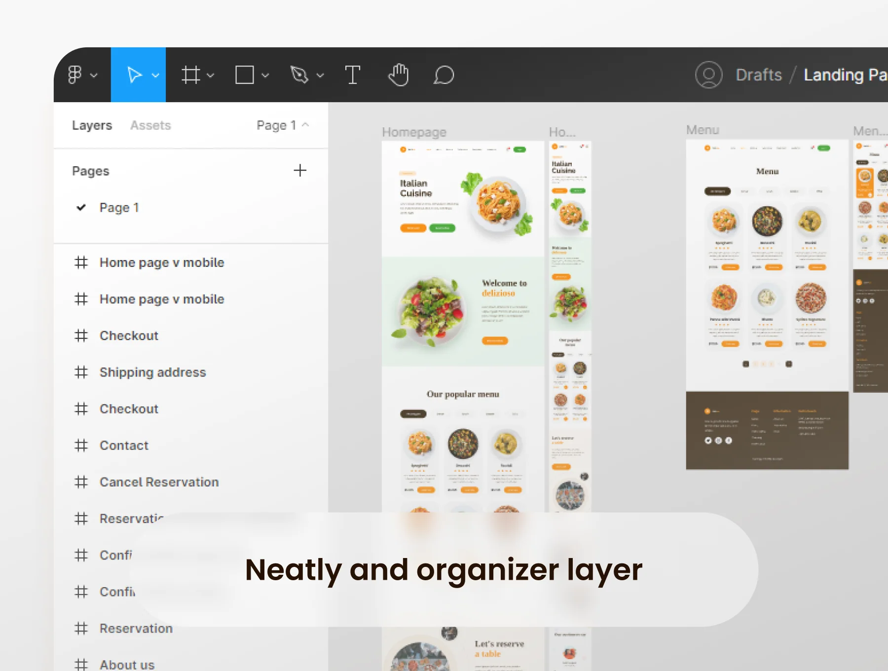 Restaurant Website Responsive 4