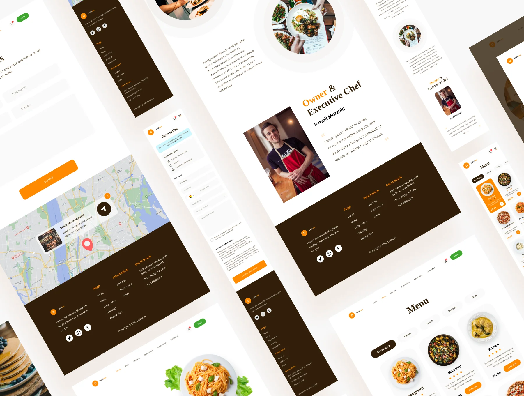 Restaurant Website Responsive 5