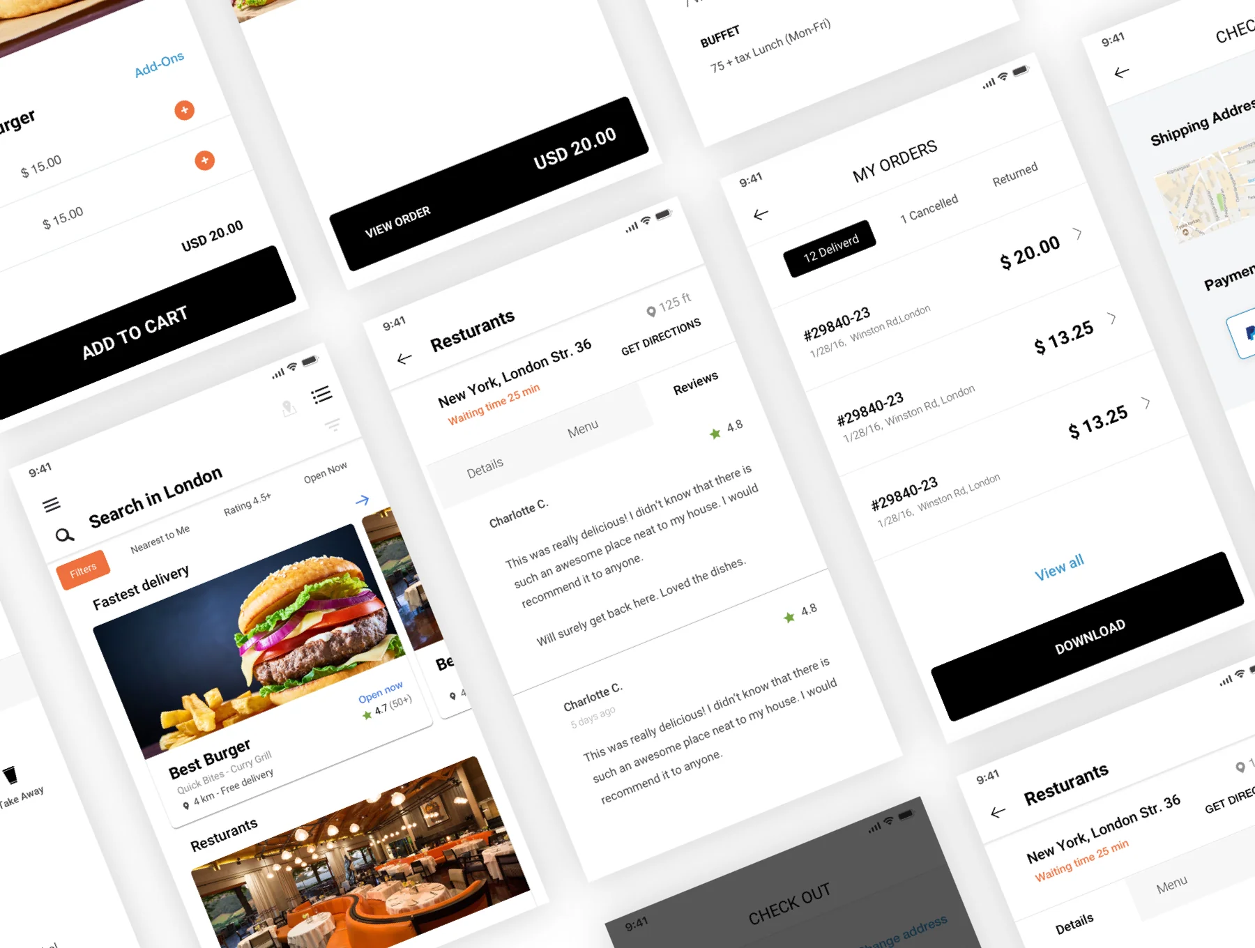 Restaurant Finder App 3