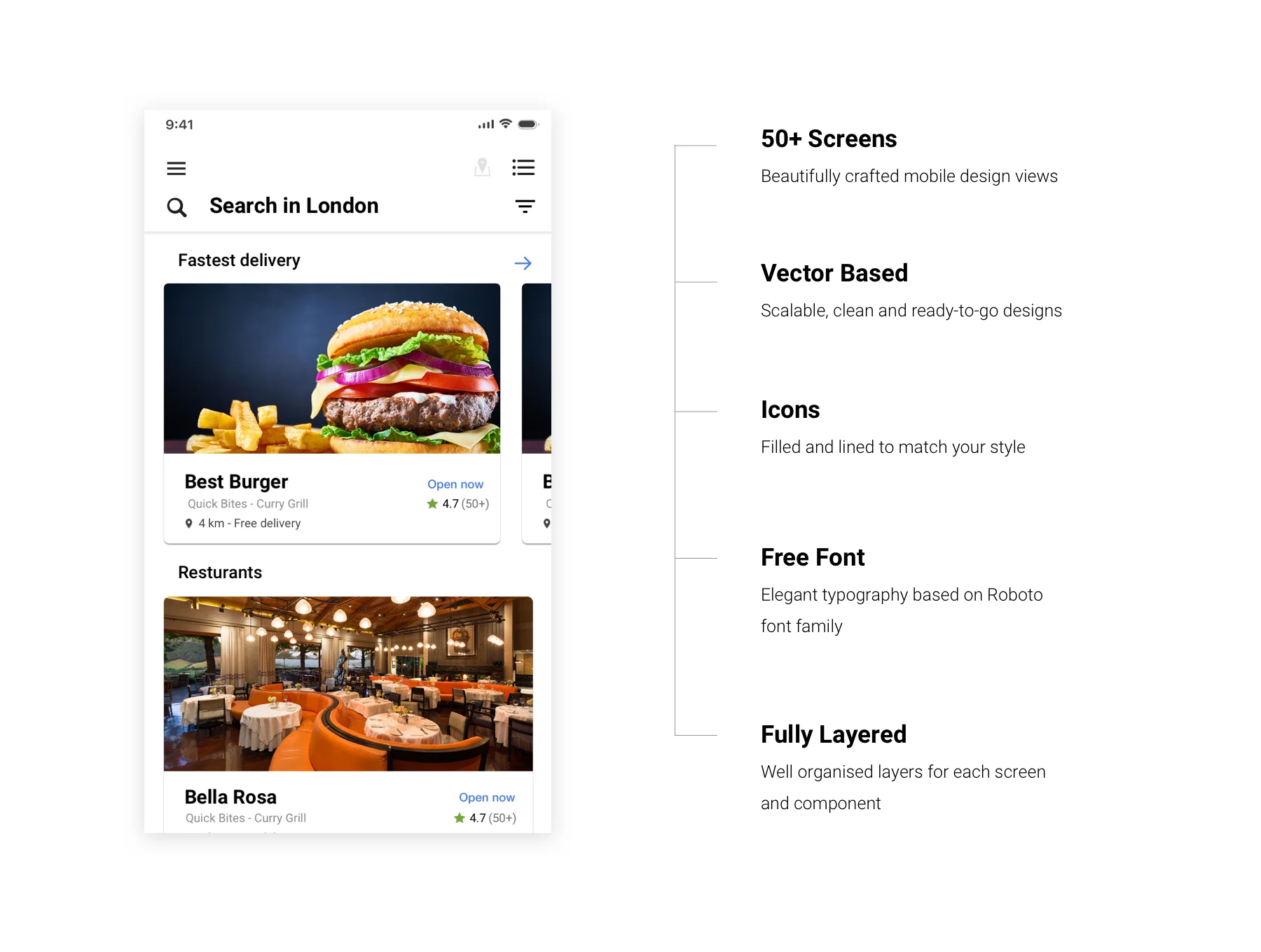 Restaurant Finder App 6