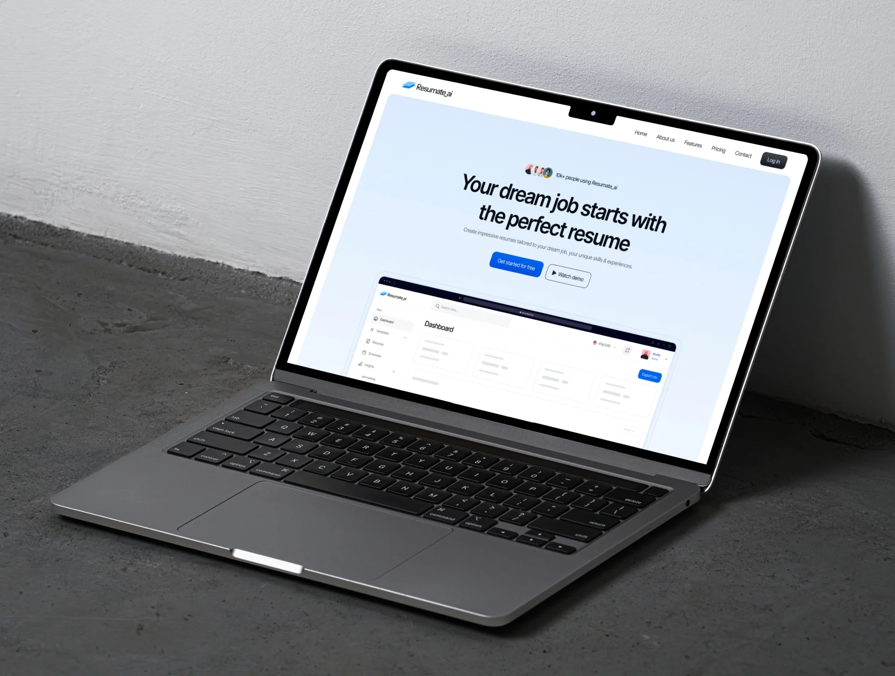 Resumate AI resume builder - Ui Kit 5