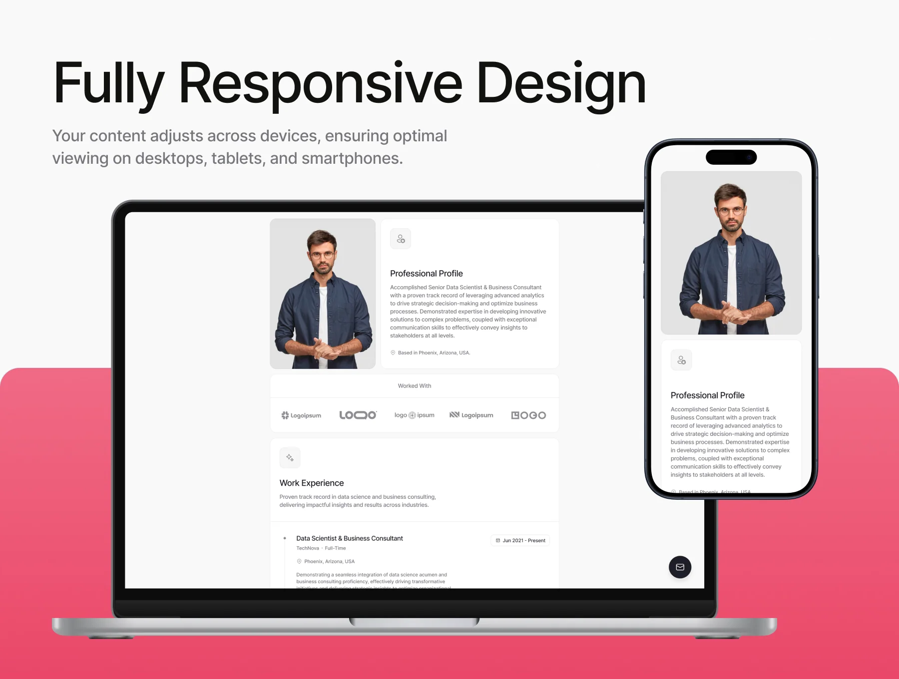 Resume Website & PDF Template — Thomas Scott 2