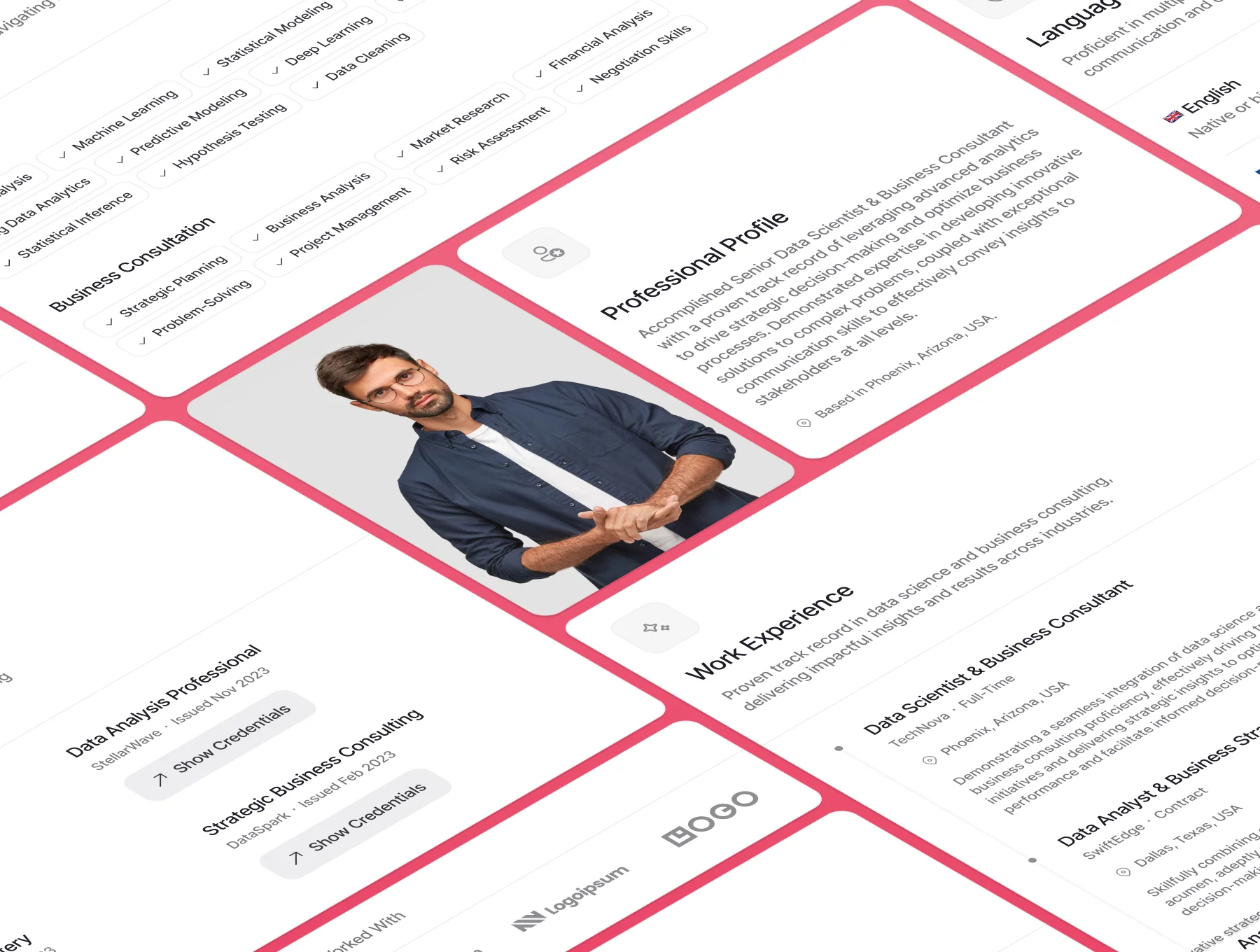Resume Website & PDF Template — Thomas Scott 5