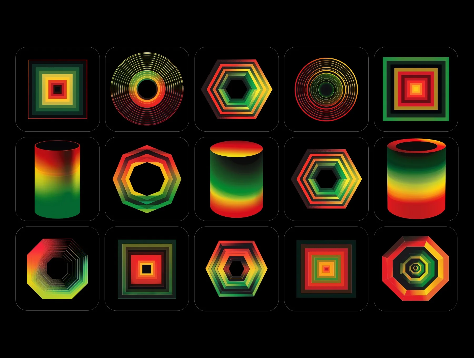 Retrica – Colorful Shapes 3