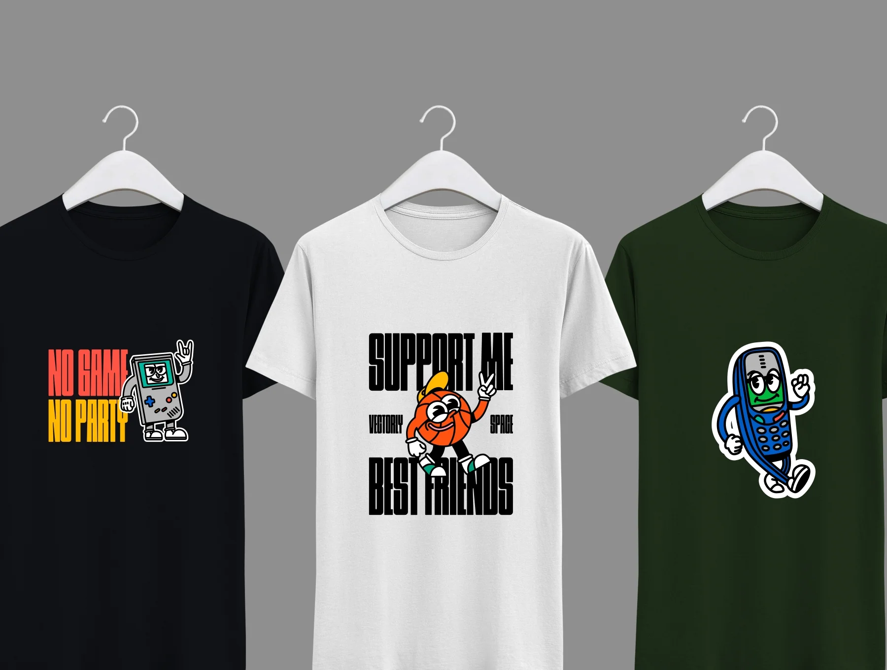 Retro Dudes Illustrations 6