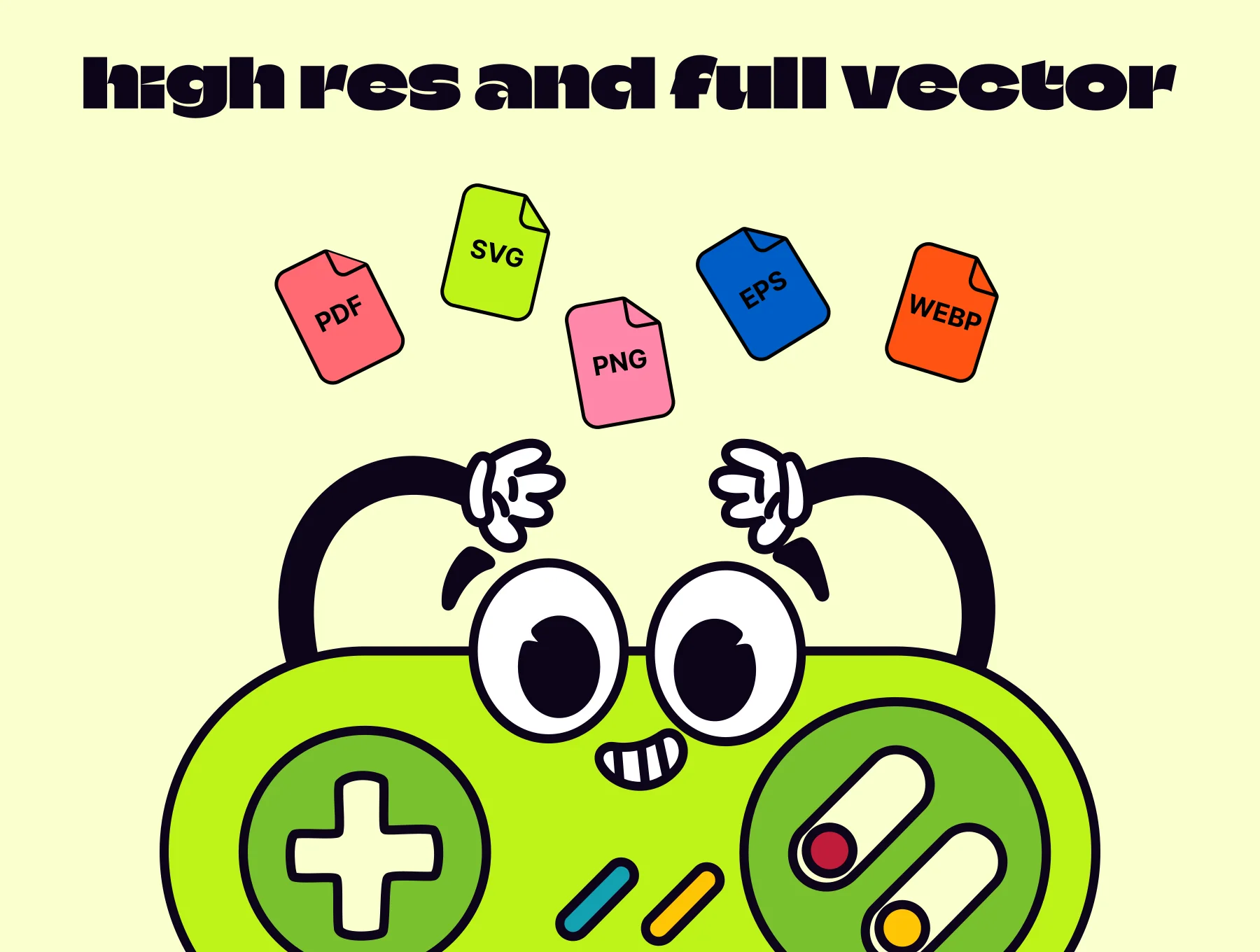 Retro Gadget Cartoons Illustrations 2