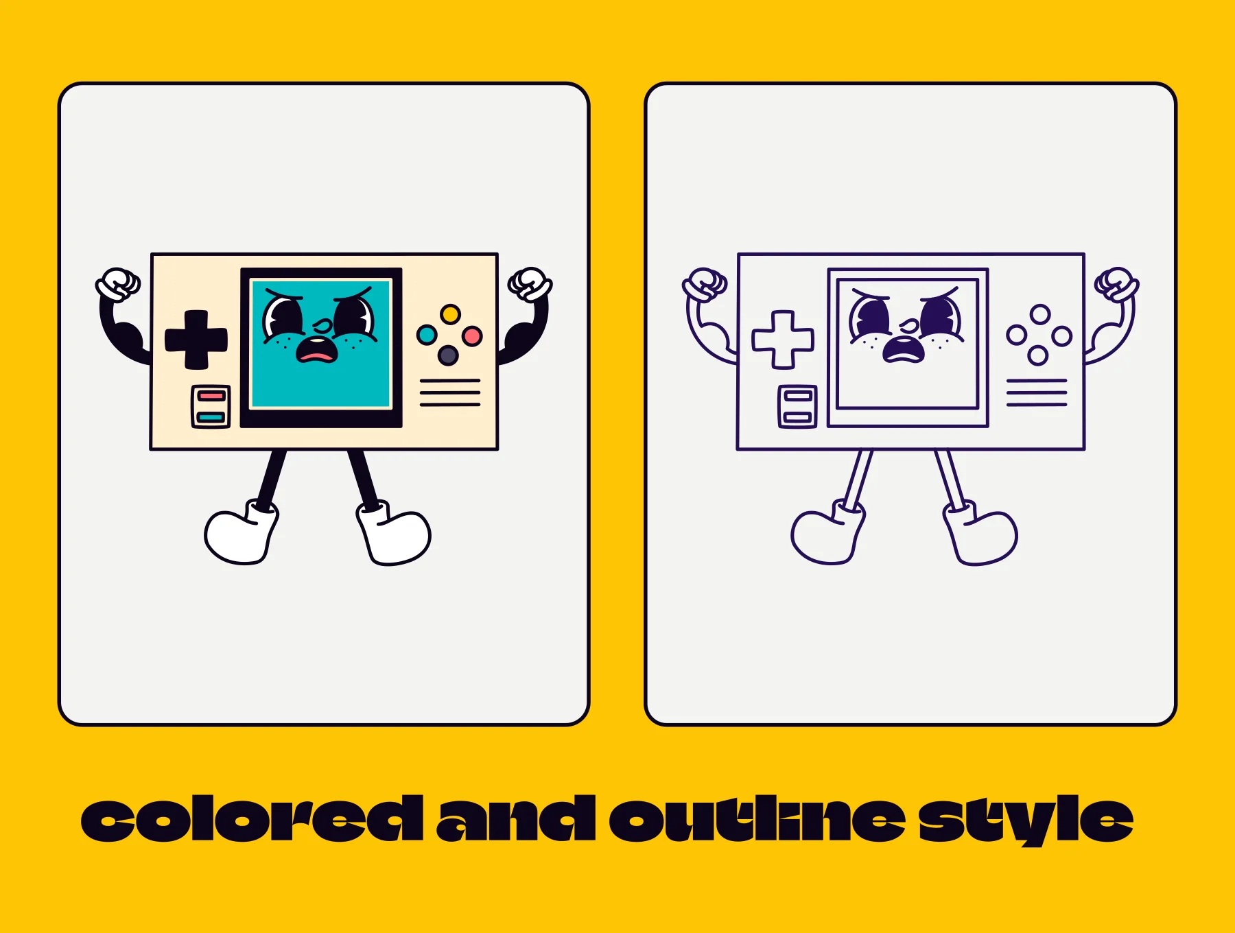 Retro Gadget Cartoons Illustrations 3