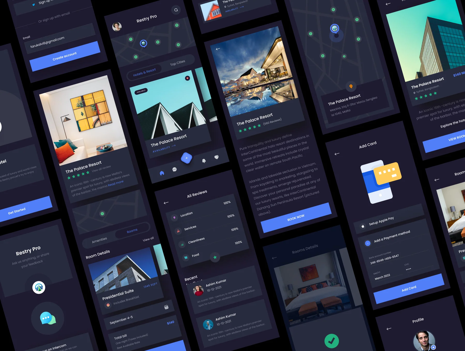 Retro - Real Estate App UI KIT 6