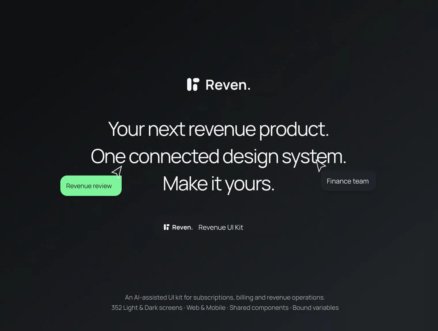 Reven — AI Subscription & Revenue UI Kit 8