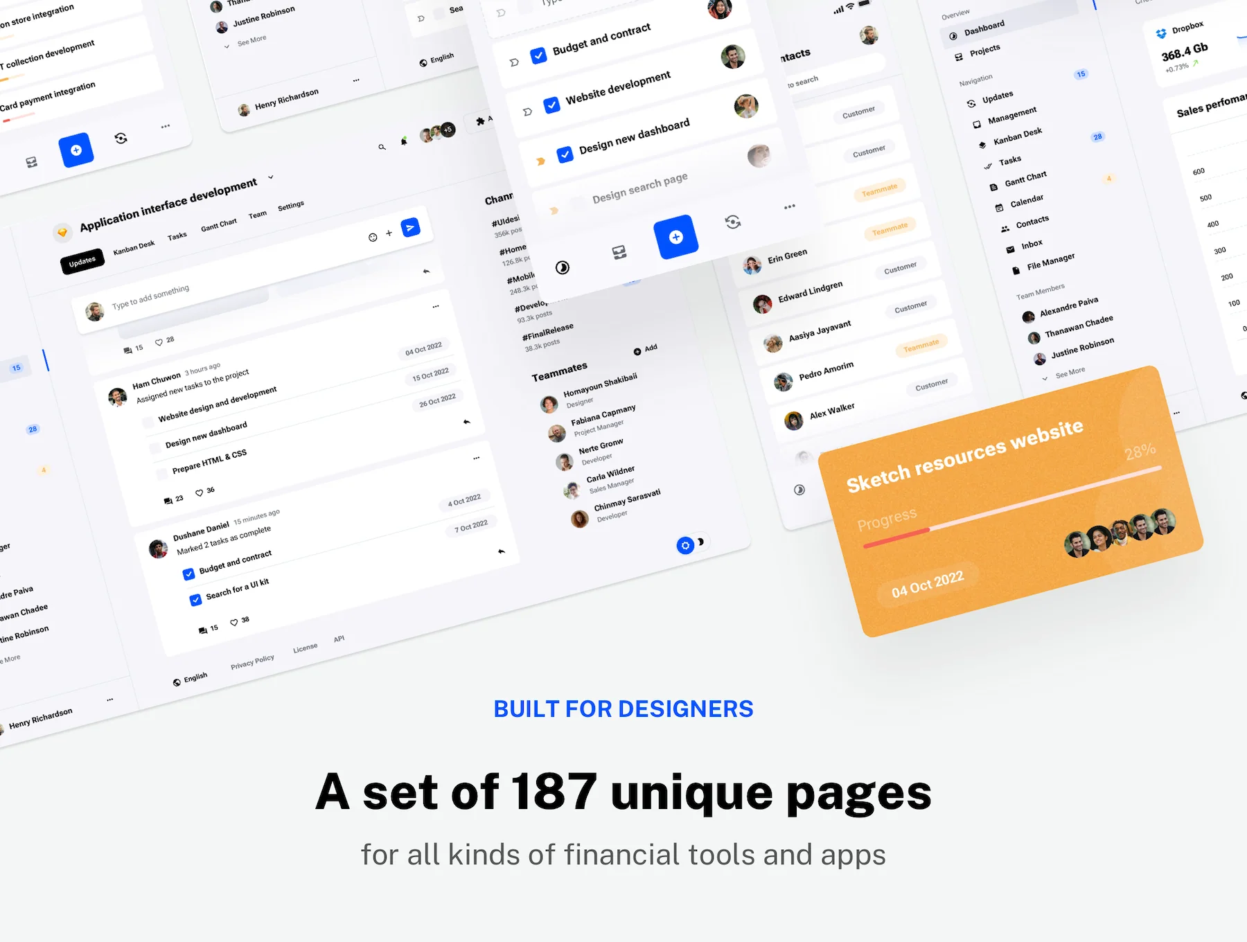 Revu - Multipurpose UI kit for SaaS Startups 2