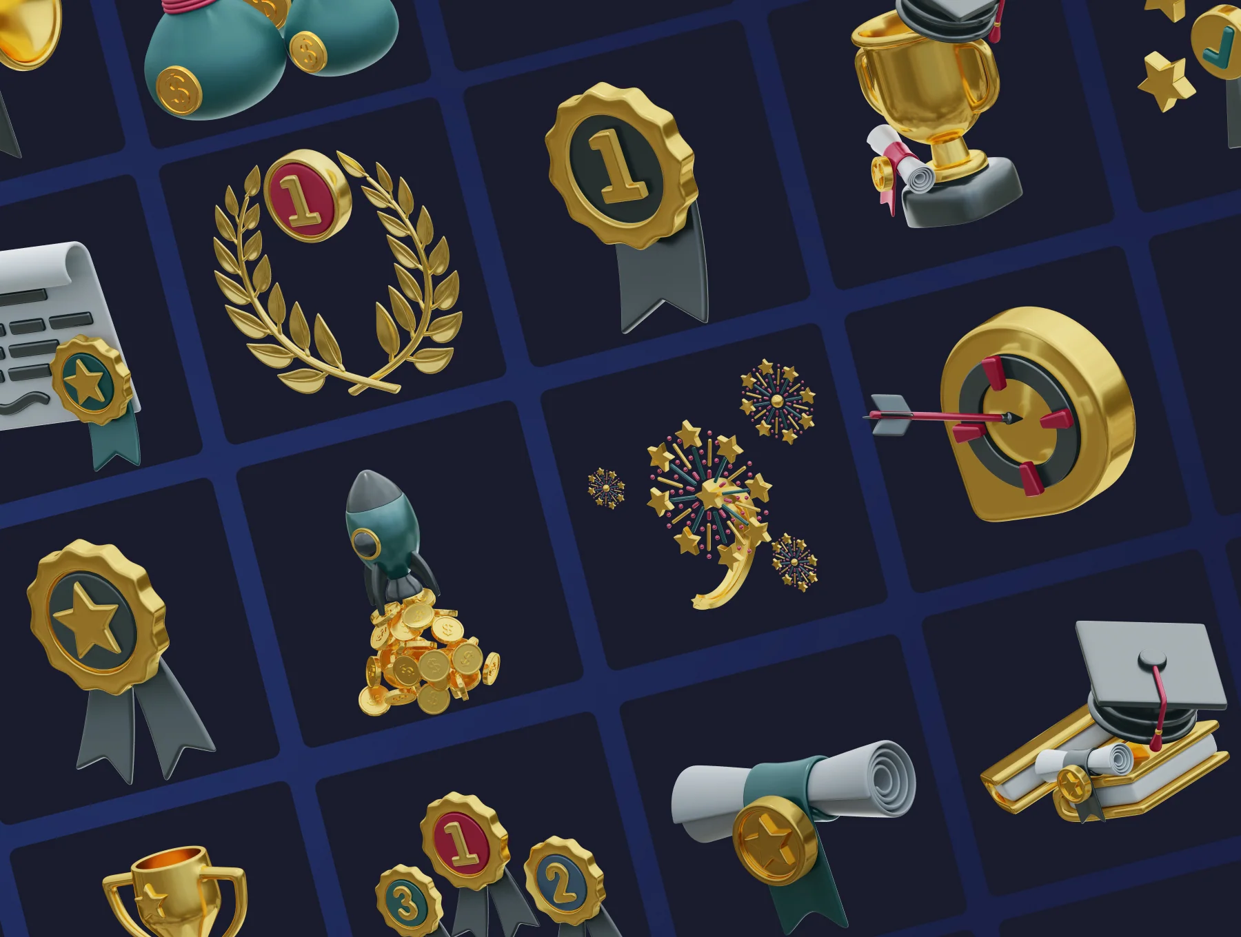 Reward & Success Icons 8