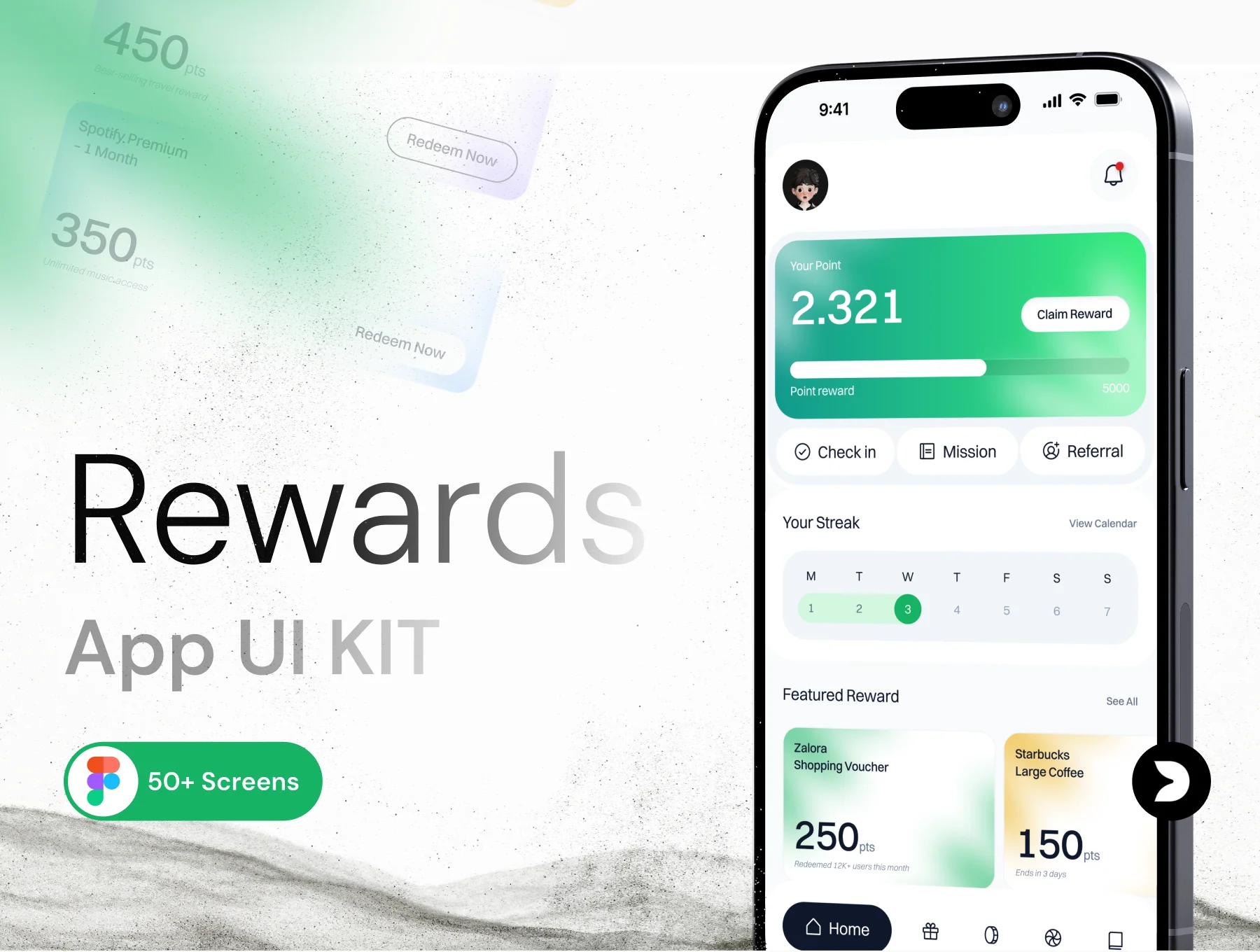 Rewards & Loyalty App UI Kit