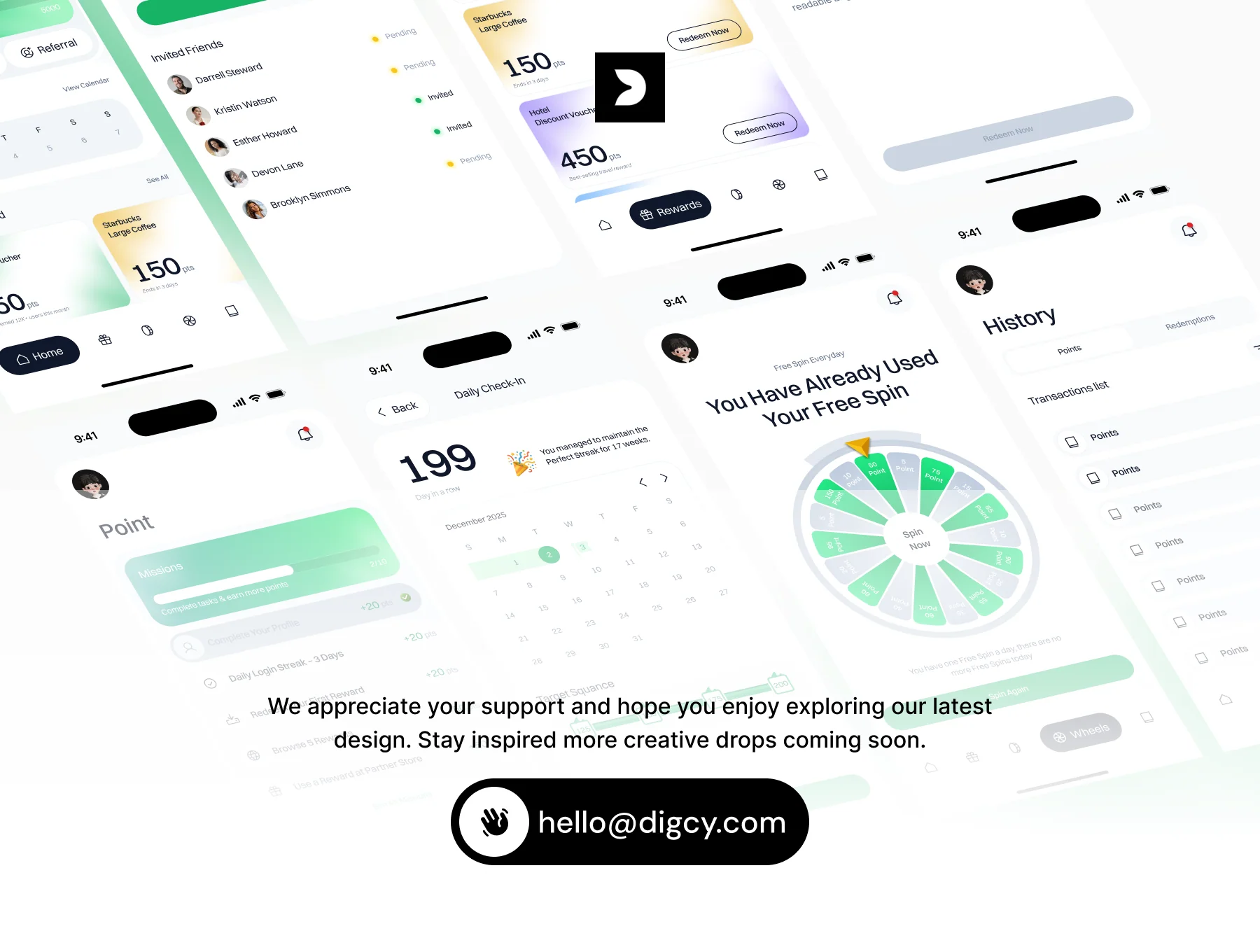 Rewards & Loyalty App UI Kit 6