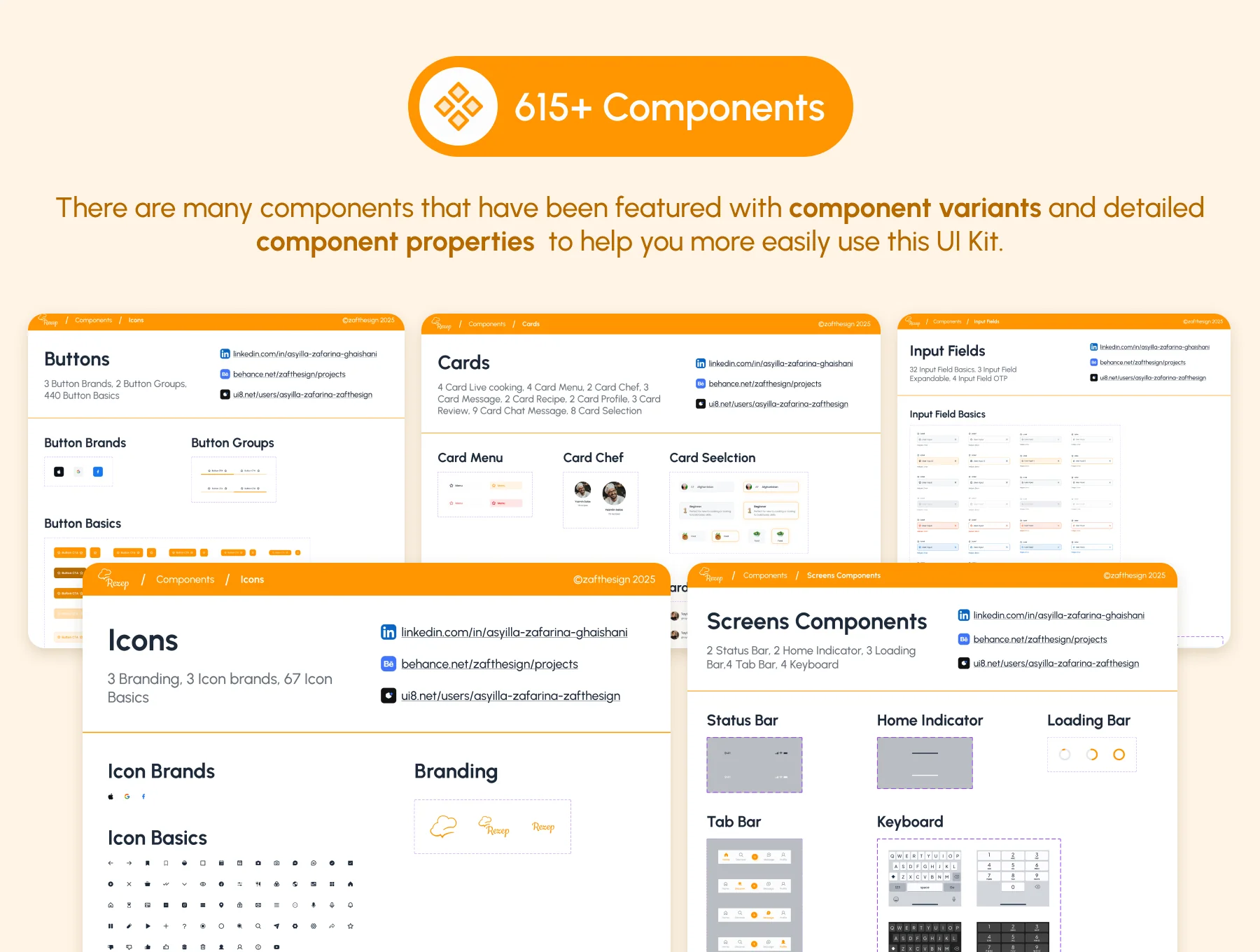 Rezep - Food Recipe App UI Kit 5