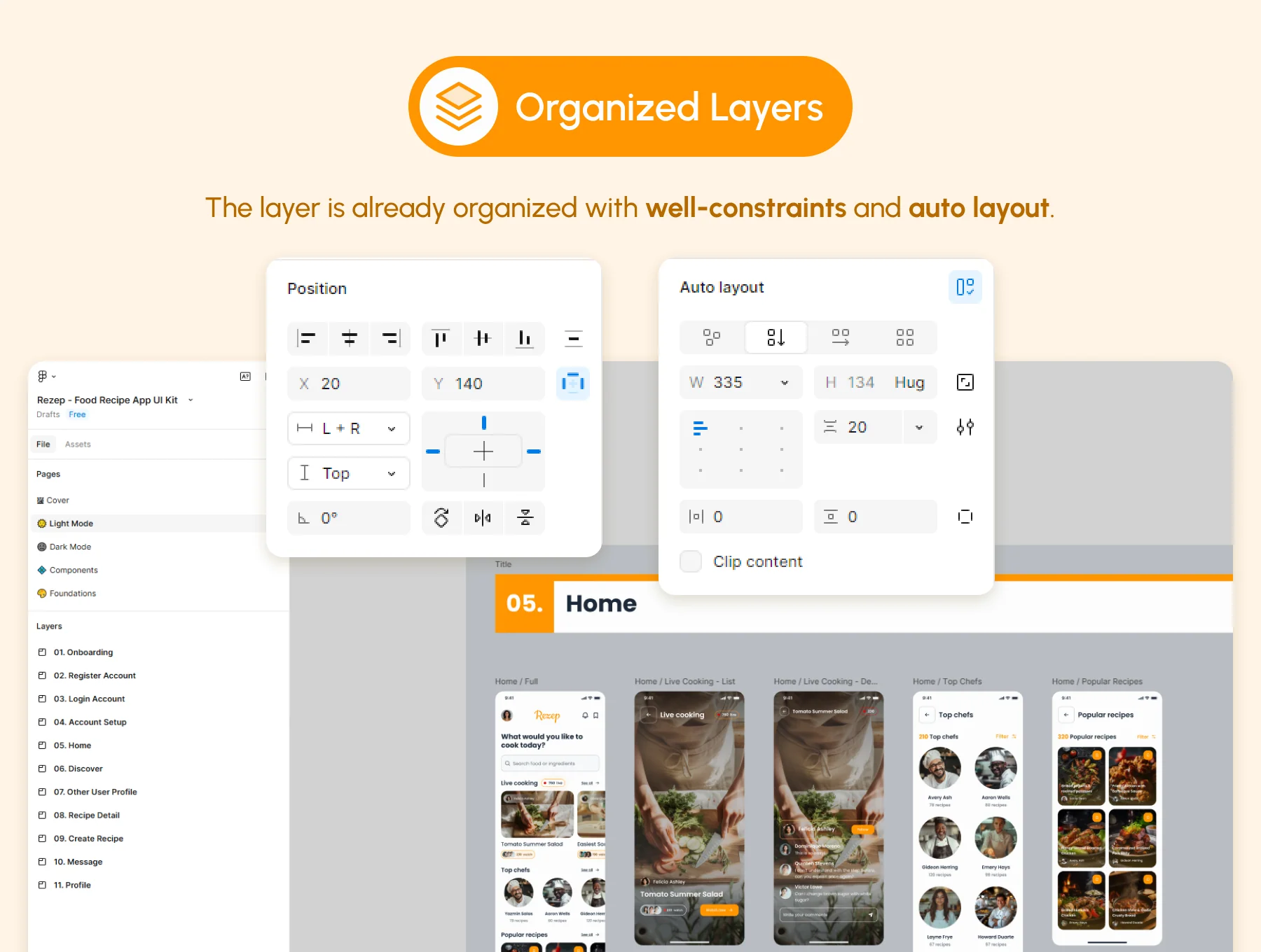 Rezep - Food Recipe App UI Kit 6
