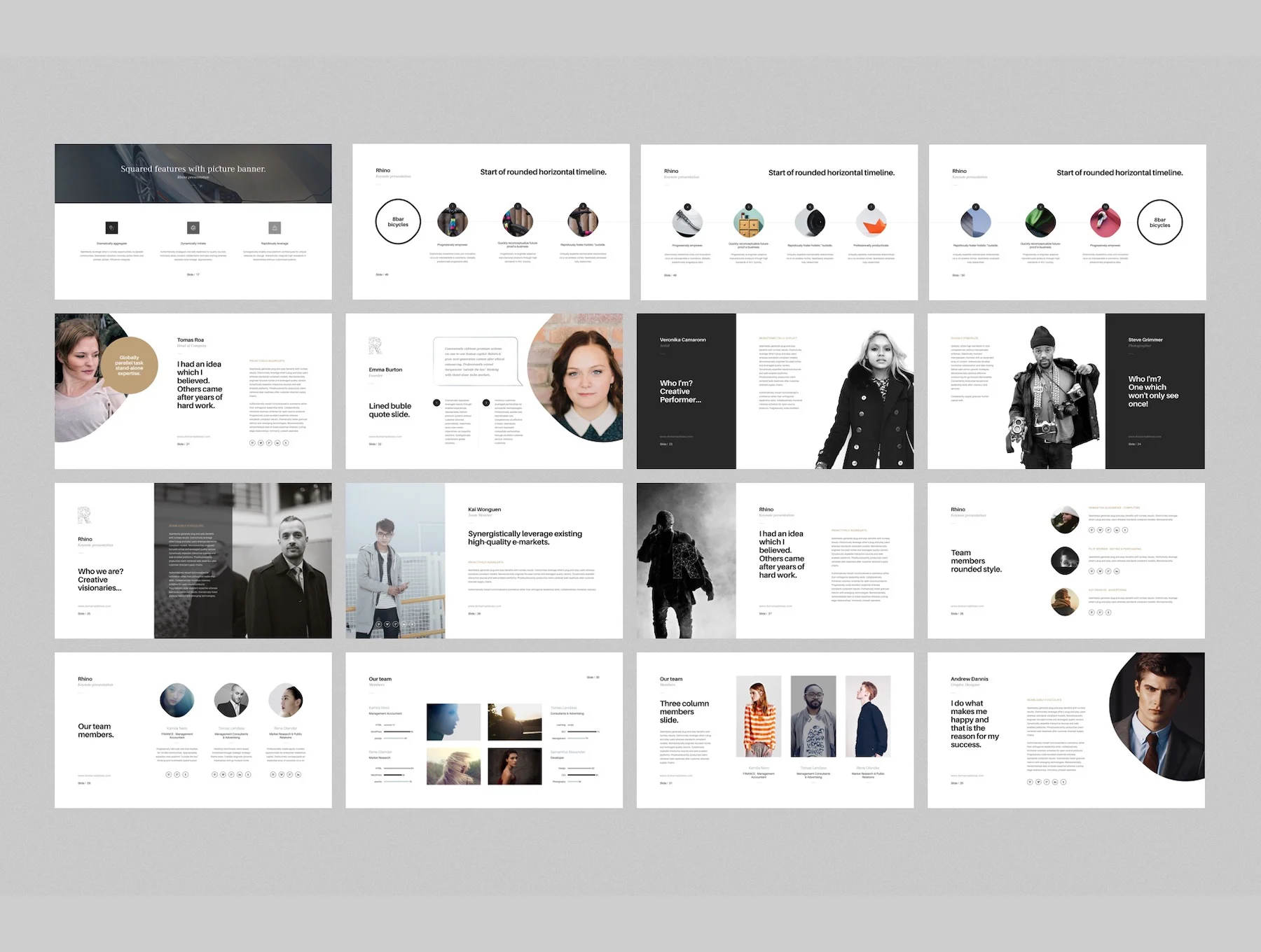 Rhino Keynote Template 3