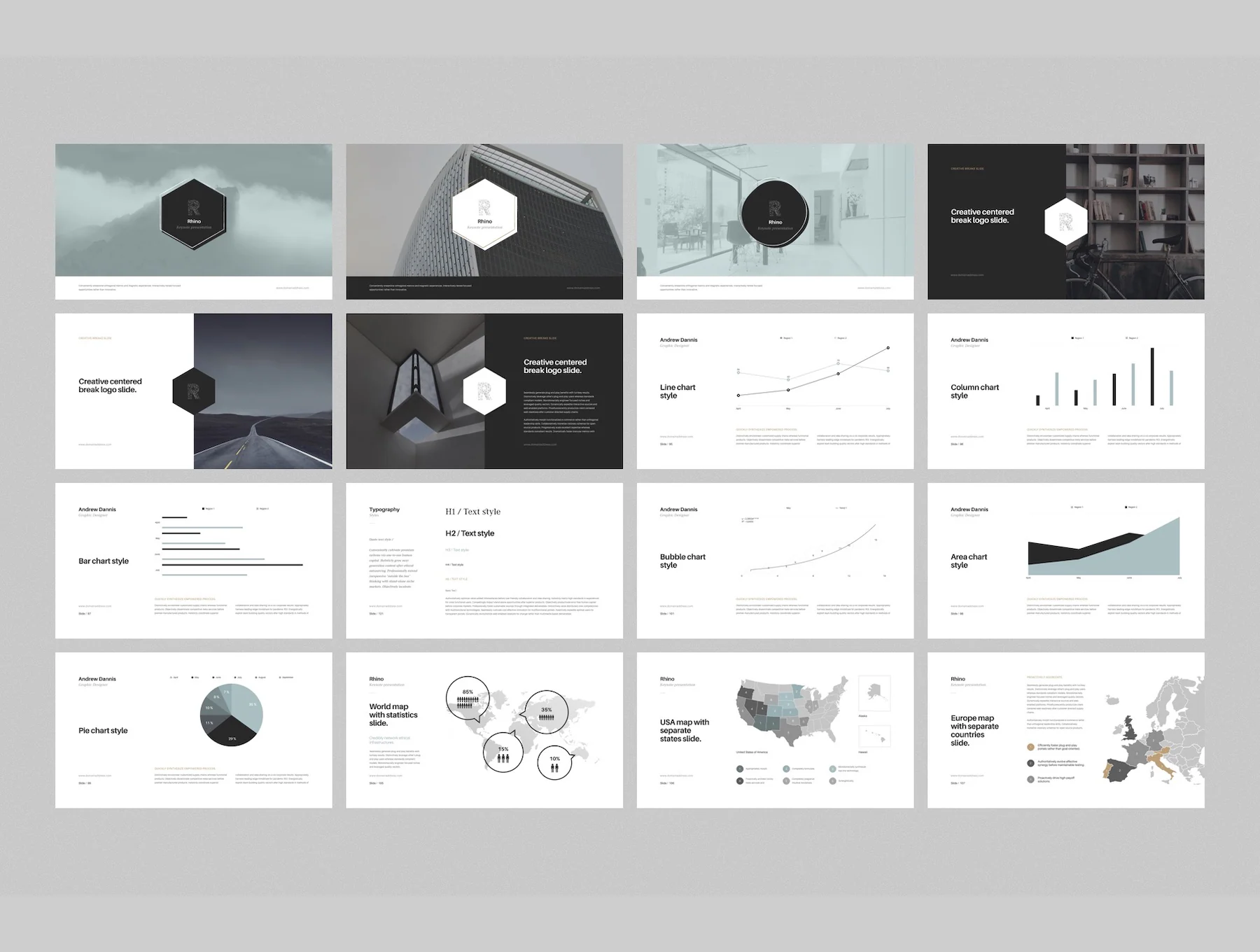 Rhino Keynote Template 6