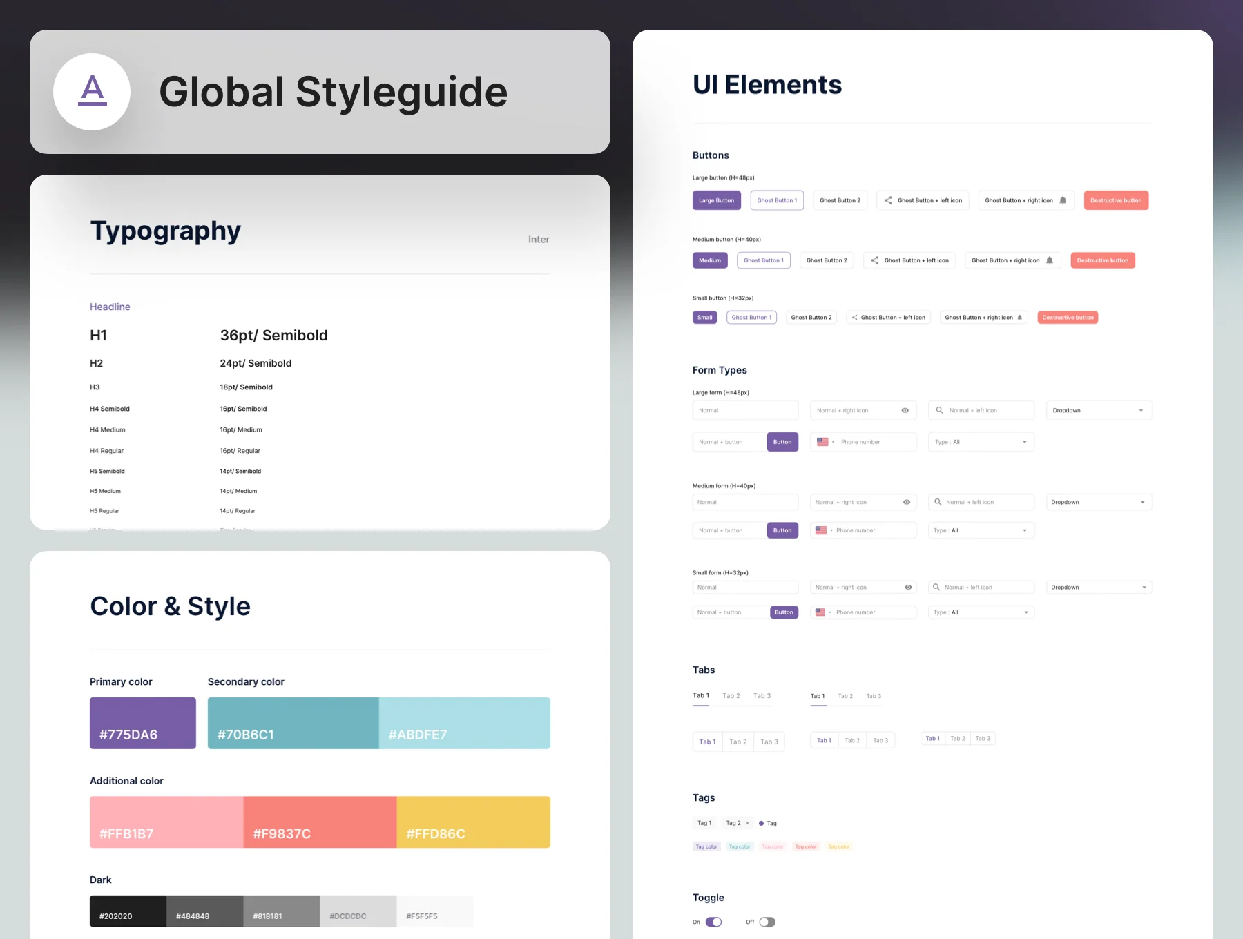 Rhombus Dashboard UI Kit 3