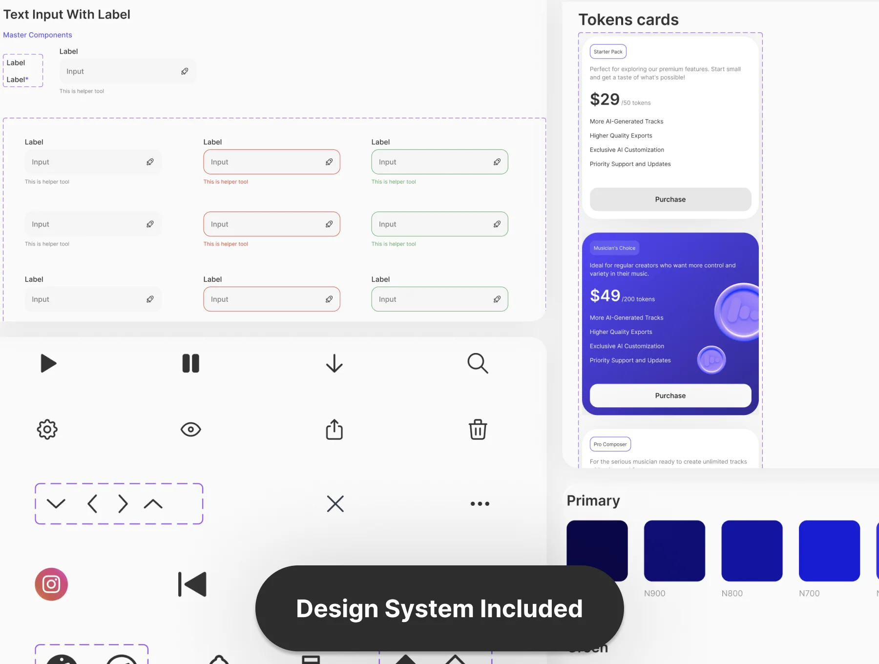 Rhythm AI - AI Music Creation App UI Kit 3