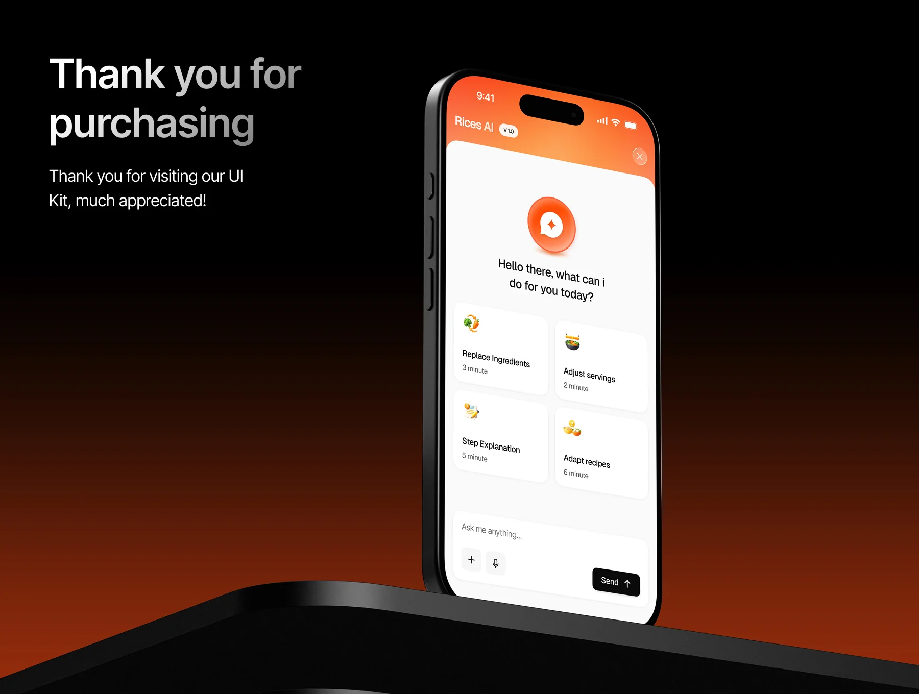 Ricetta - AI Food Recipe App UI Kit 7