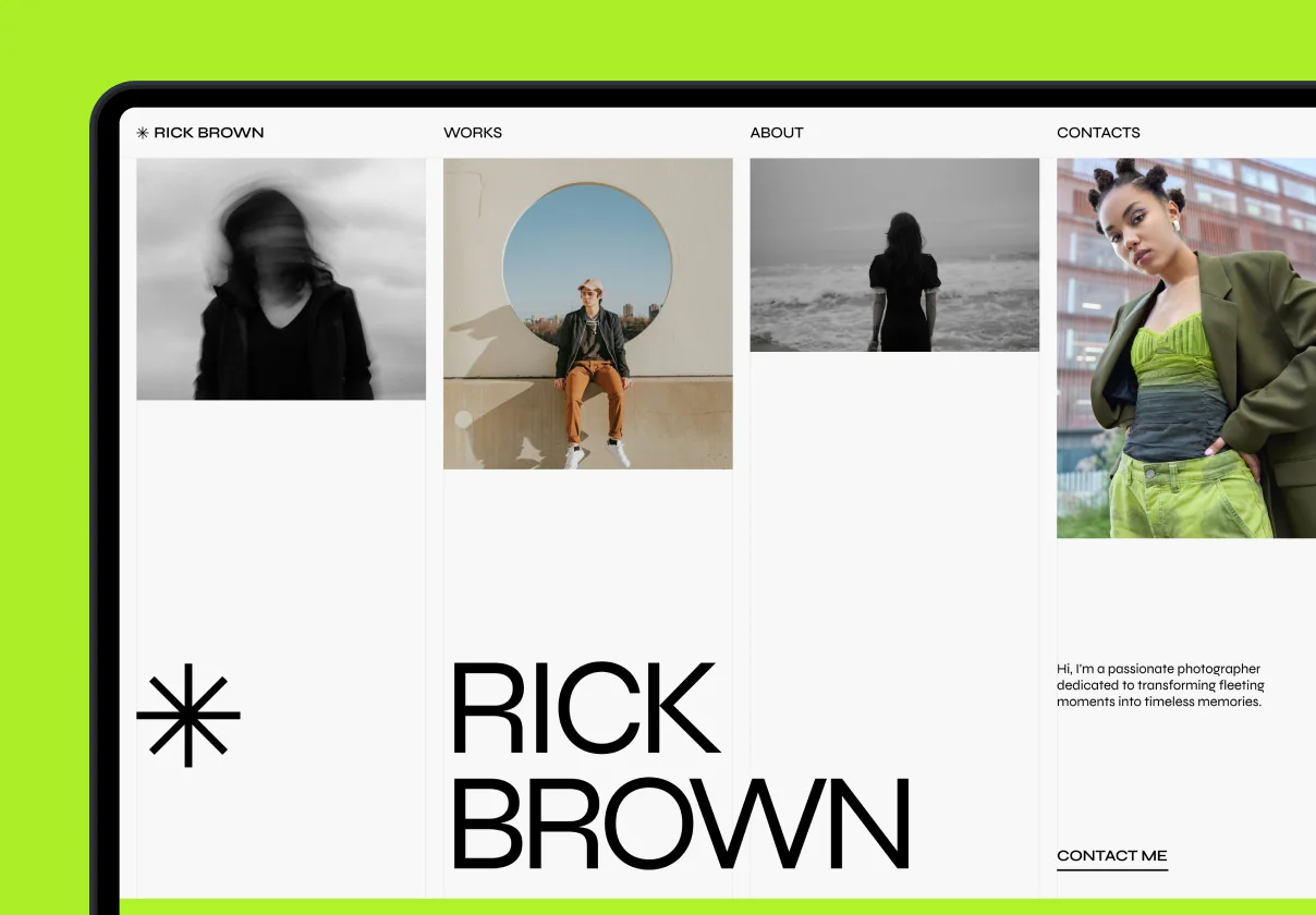 Rick Brown – Photographer Portfolio Website