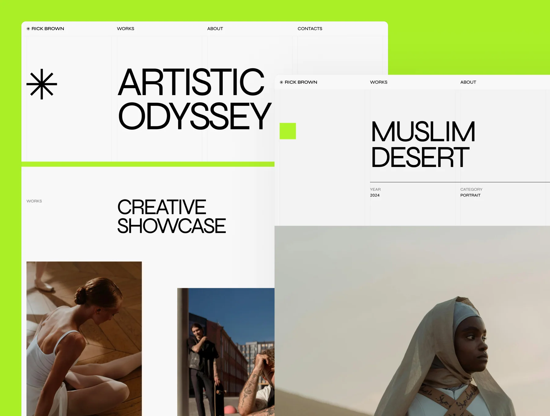 Rick Brown – Photographer Portfolio Website 2