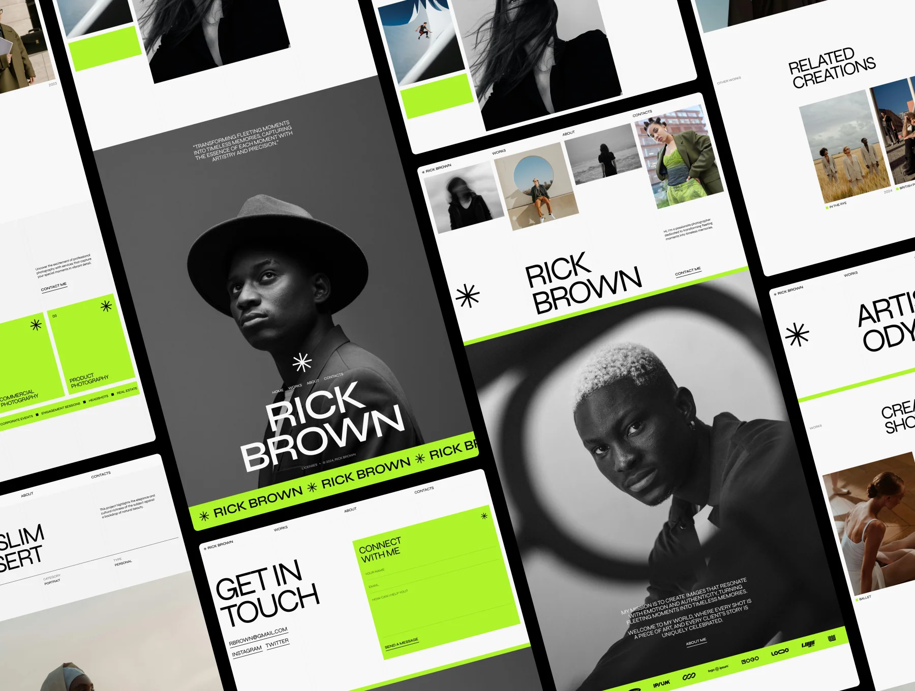 Rick Brown – Photographer Portfolio Website 5