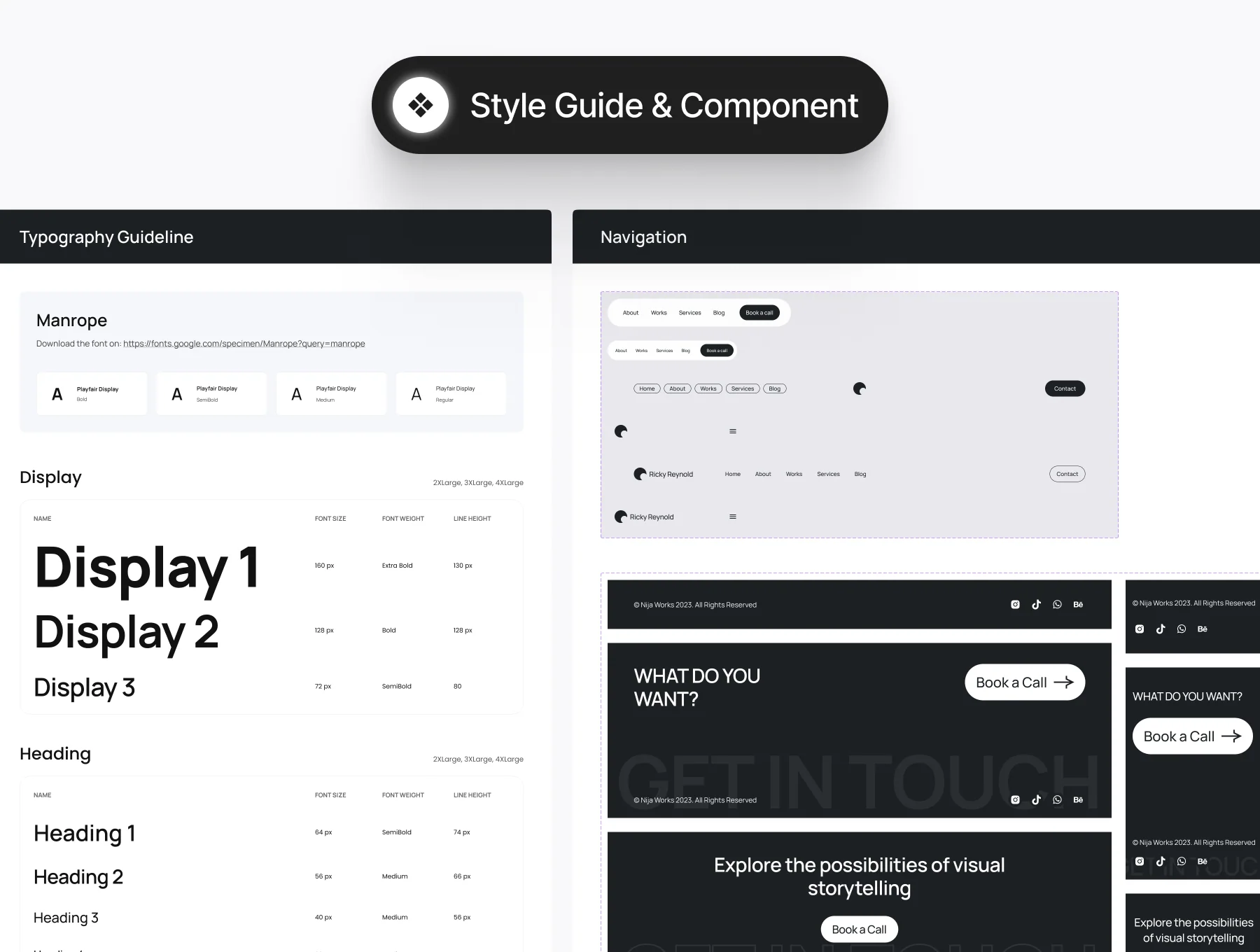 Ricky Reynold - Videographer Portfolio Website Template 4