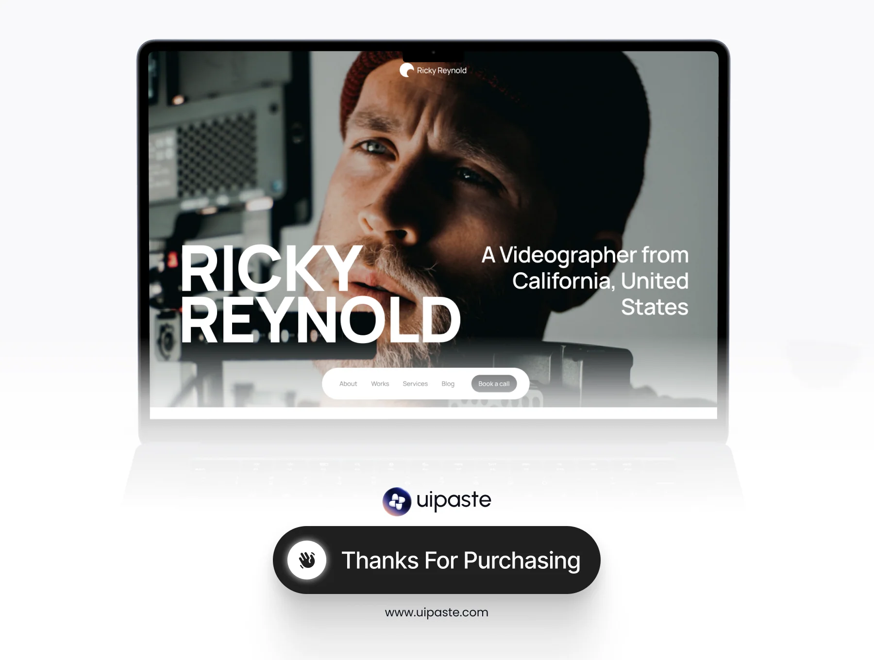 Ricky Reynold - Videographer Portfolio Website Template 8