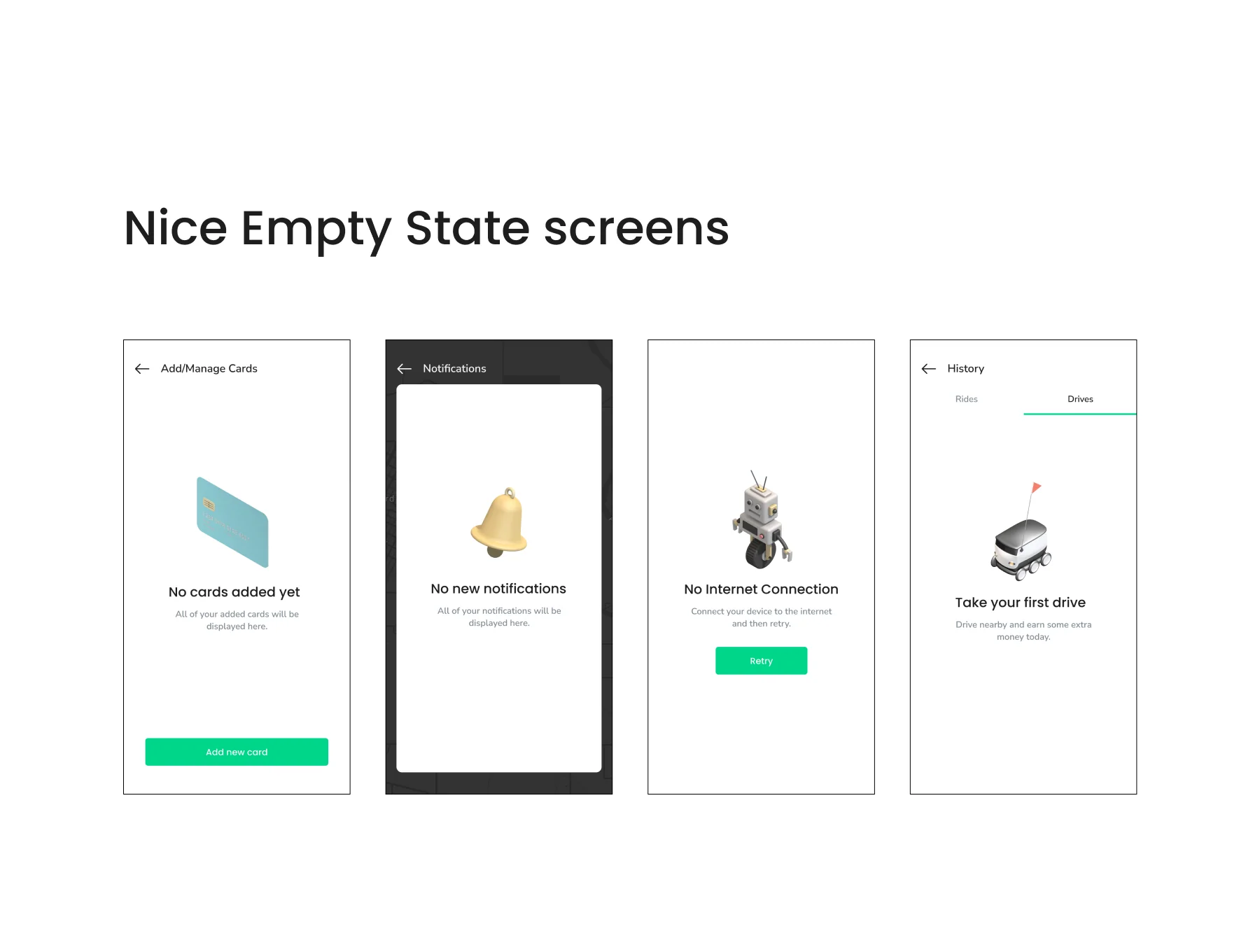 Ride - Carpooling & Ride sharing app UI Kit 5