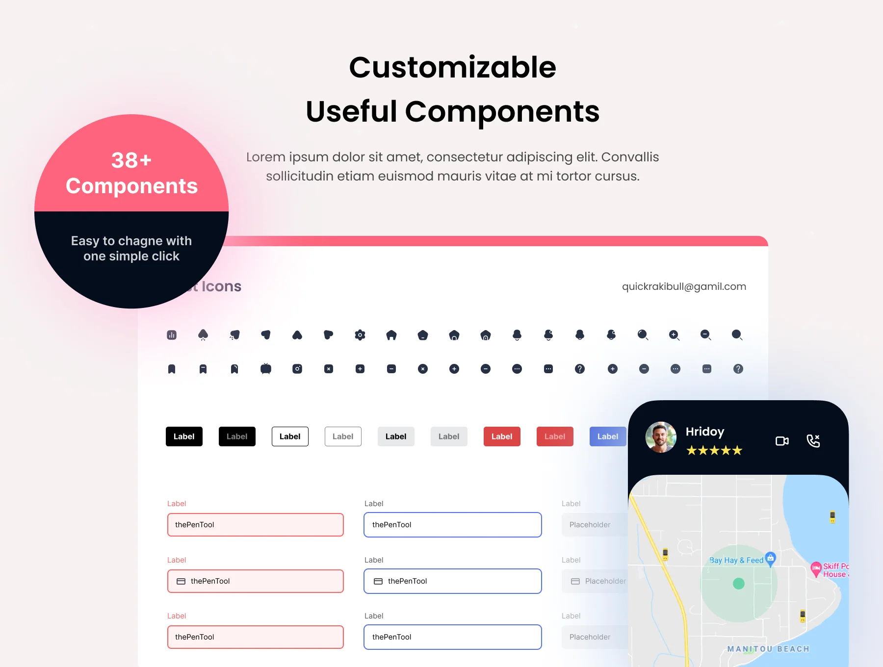 Rideshare Ios ui kit 3