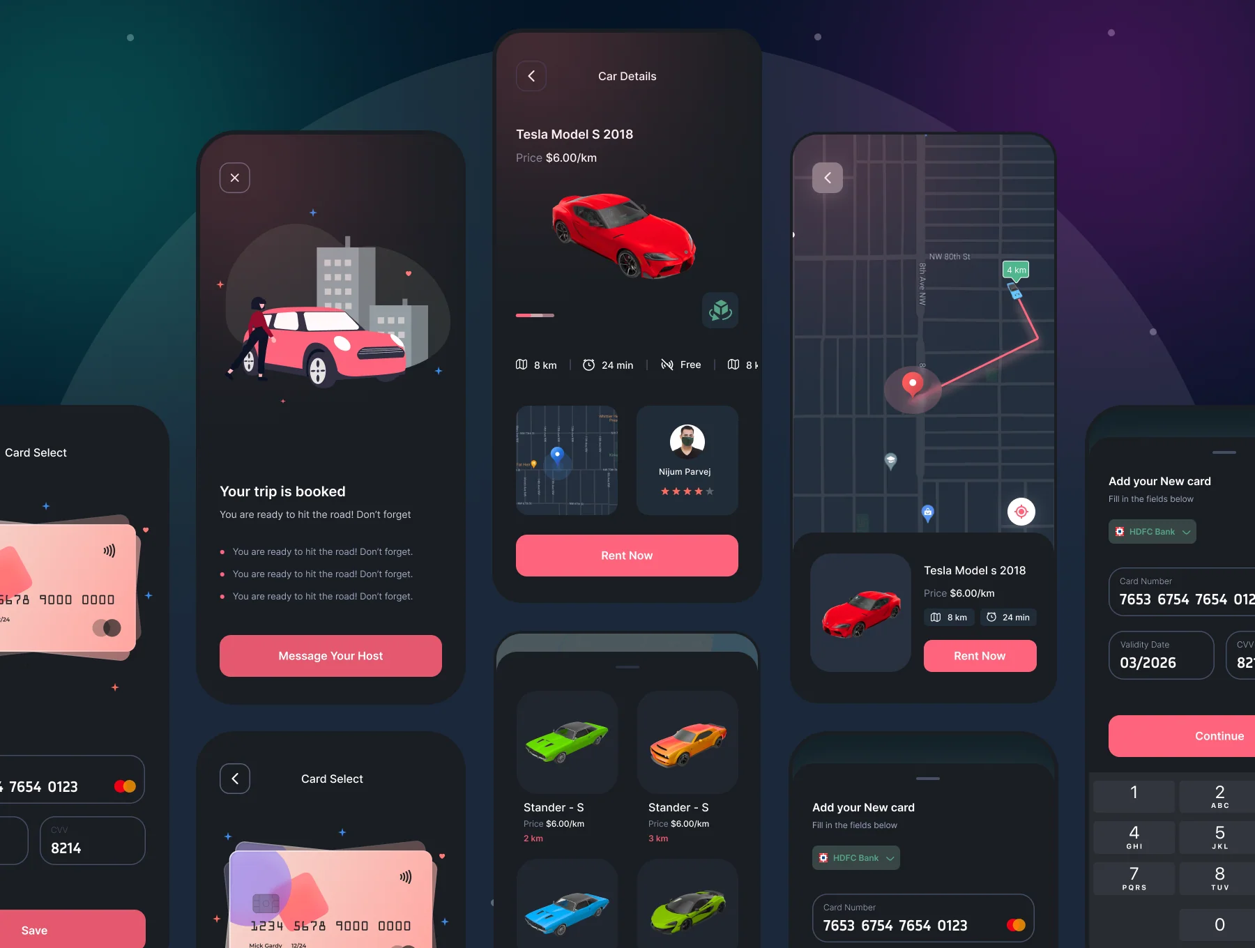 Rideshare Ios ui kit 6