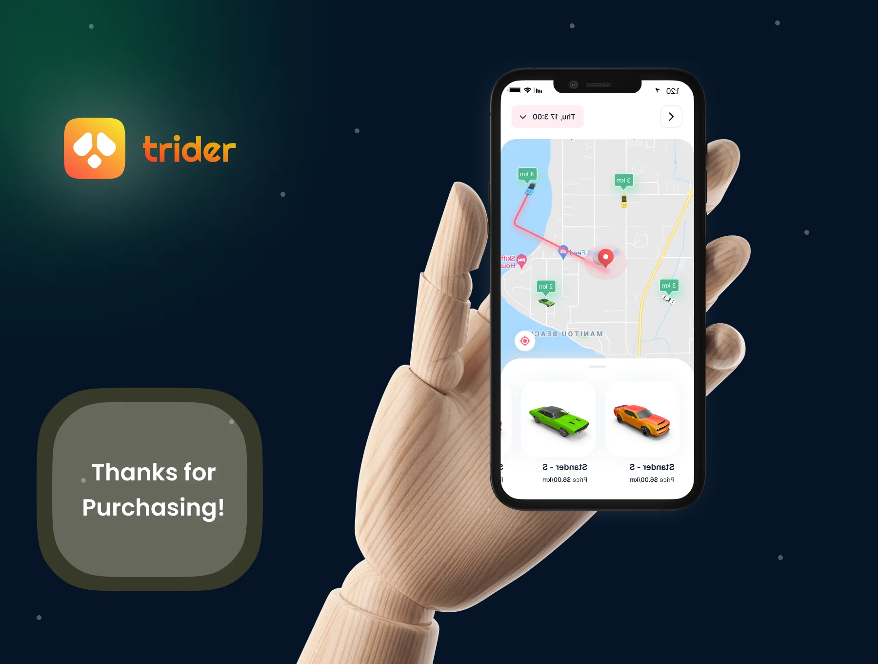 Rideshare Ios ui kit 7