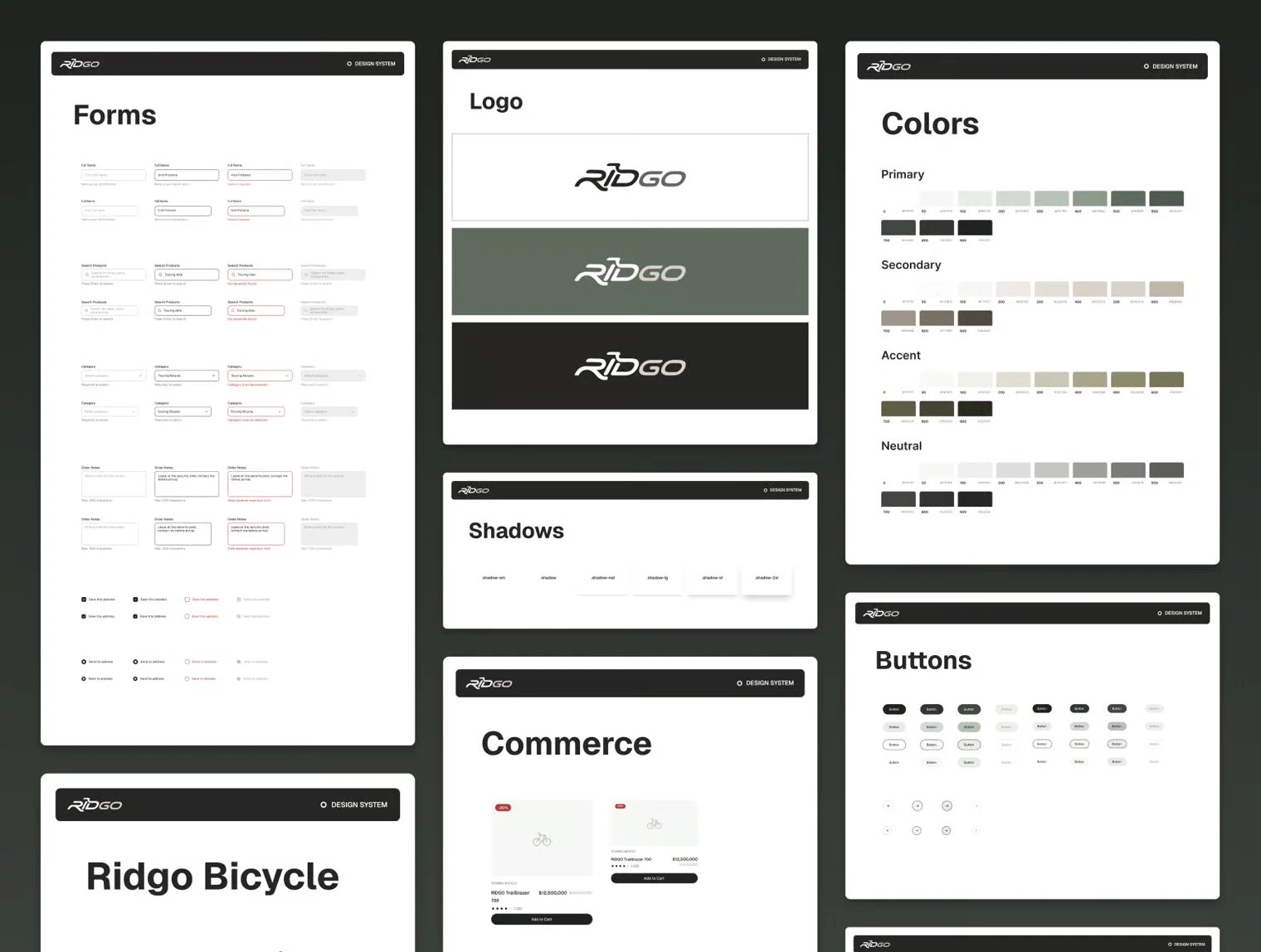 Ridgo - Bicycle E-commerce Design 5