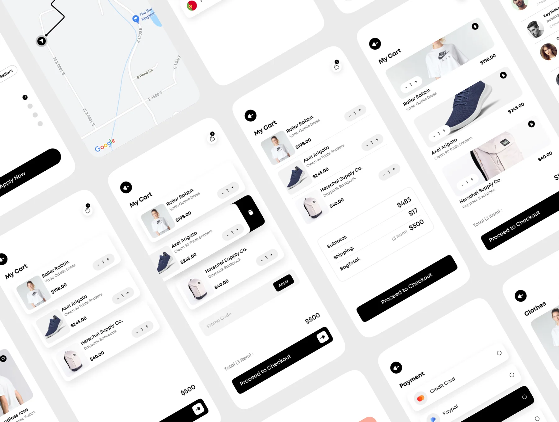 Rika - eCommerce Mobile App UI Kit 5