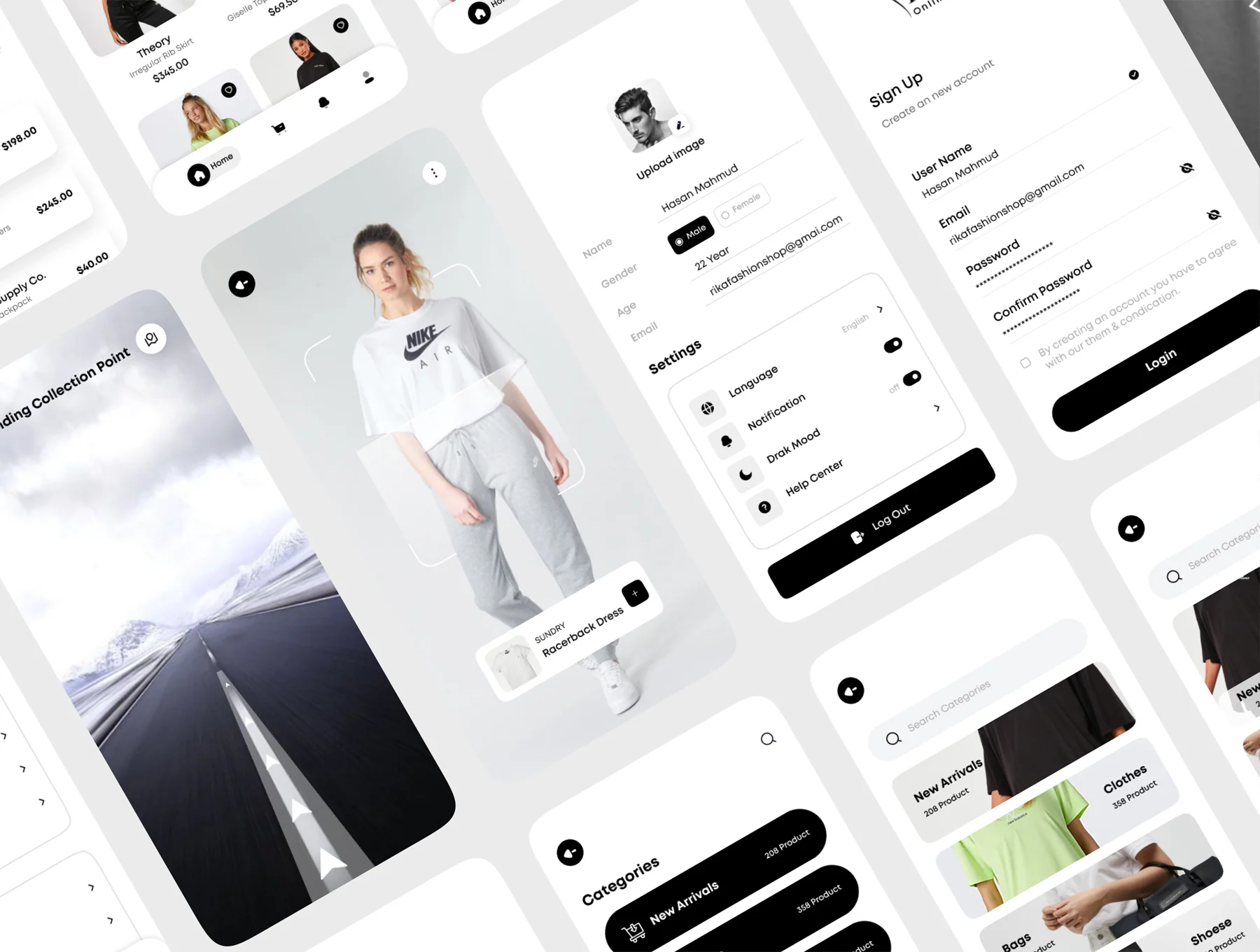 Rika - eCommerce Mobile App UI Kit 8