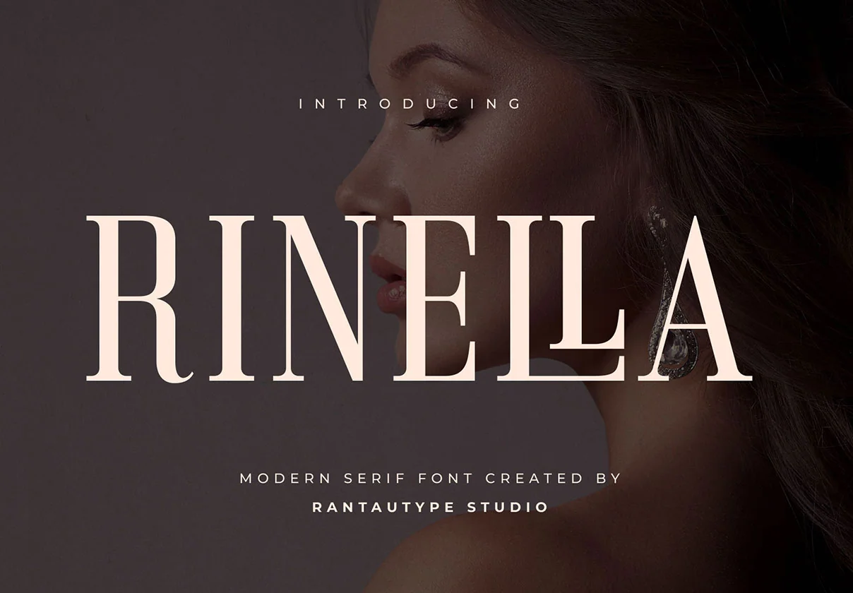 Rinella Modern Serif font