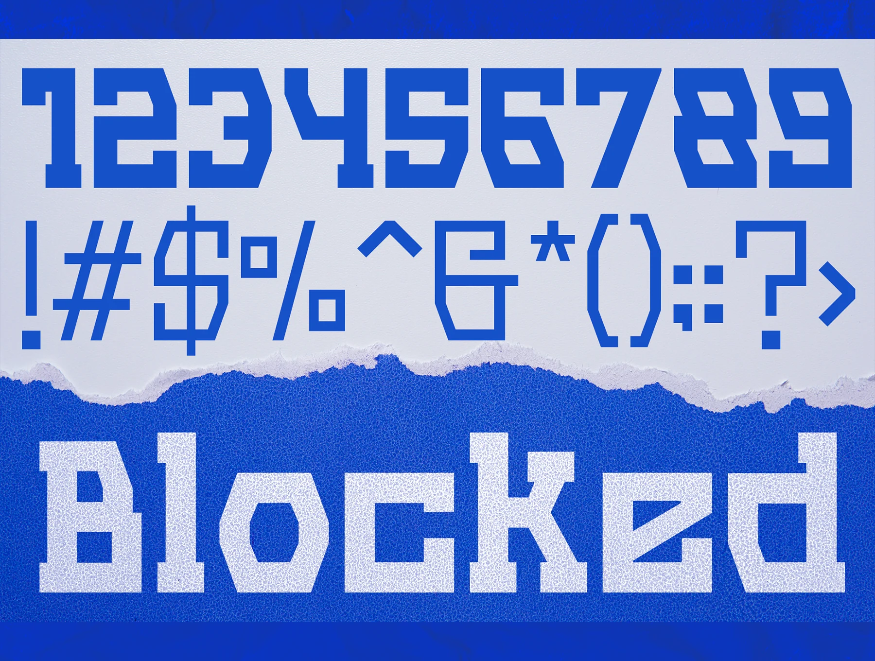 Rinest Typeface 3