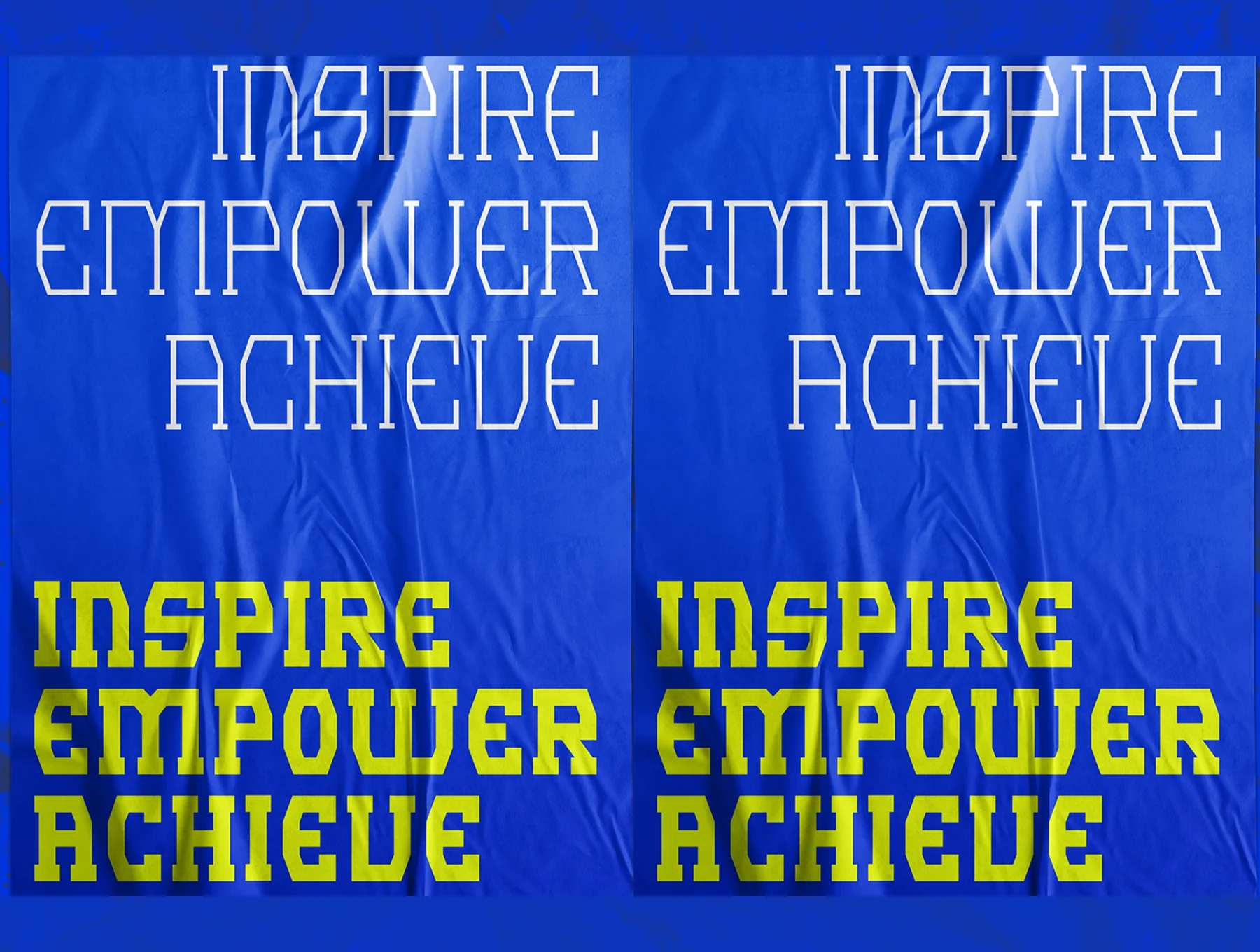 Rinest Typeface 4